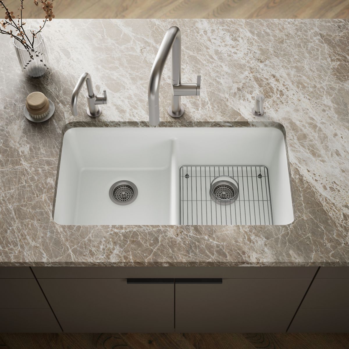 40367-cairn-33-1-2-undermount-double-bowl-kitchen-sink-13.jpg Cairn® 33-1/2" undermount double-bowl kitchen sink