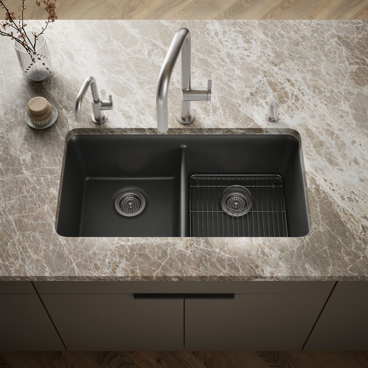 40367-cairn-33-1-2-undermount-double-bowl-kitchen-sink-14.jpg Cairn® 33-1/2" undermount double-bowl kitchen sink