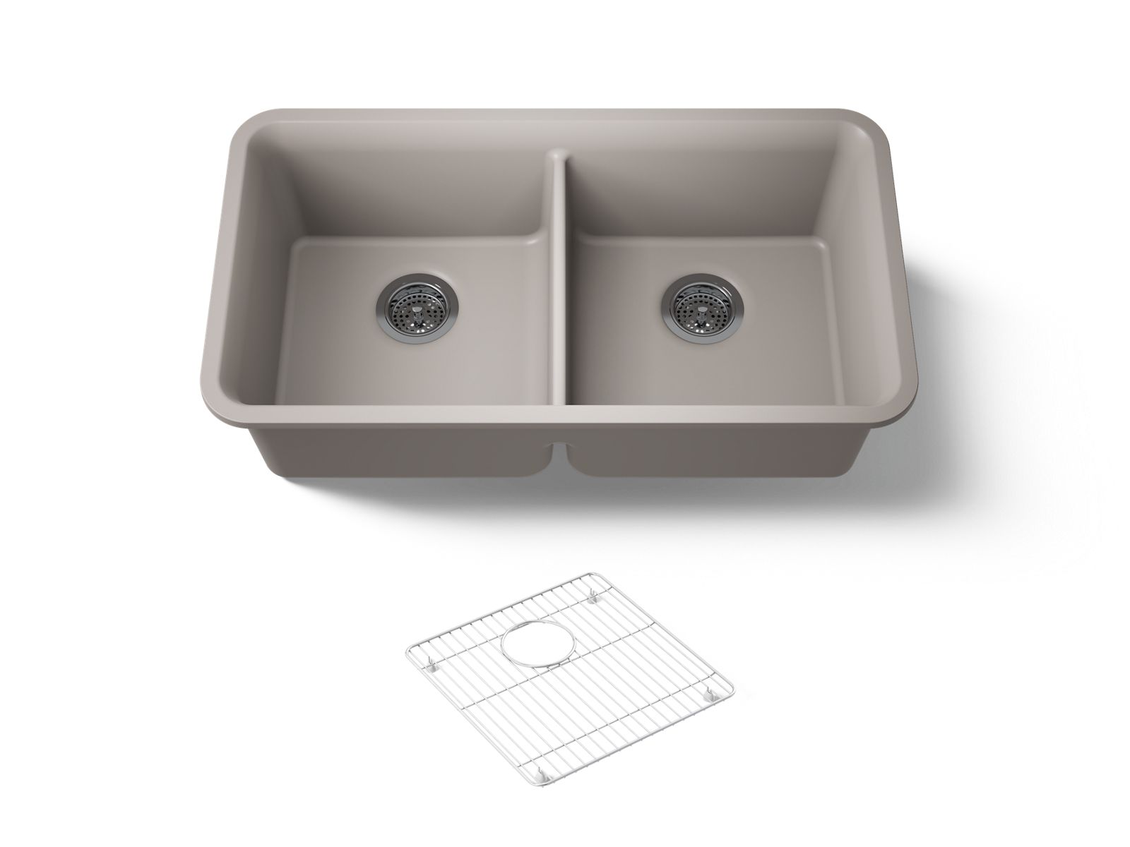 40367-cairn-33-1-2-undermount-double-bowl-kitchen-sink-3.jpg Cairn® 33-1/2" undermount double-bowl kitchen sink