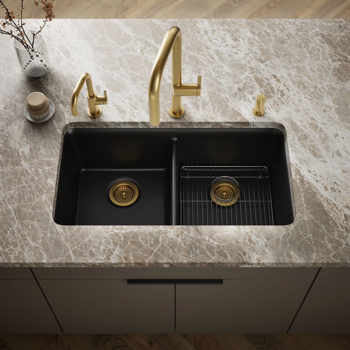40367-cairn-33-1-2-undermount-double-bowl-kitchen-sink-9.jpg Cairn® 33-1/2" undermount double-bowl kitchen sink