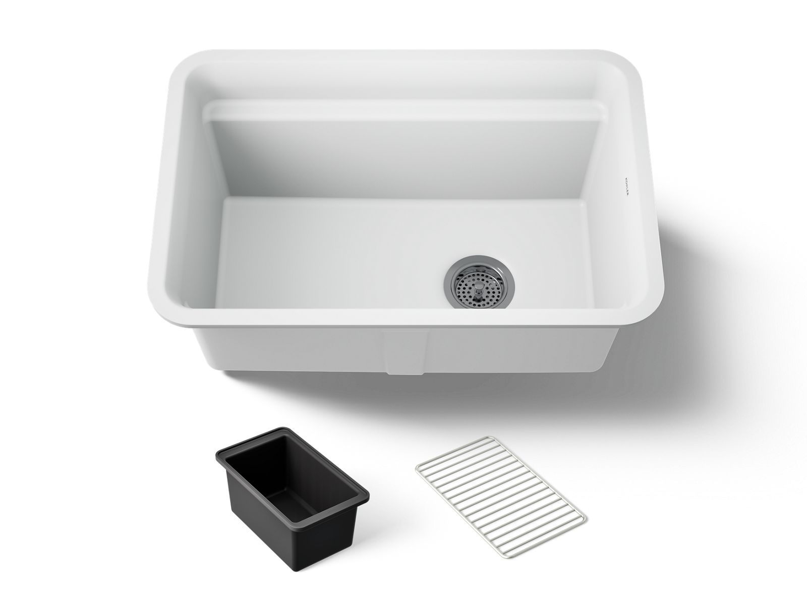 Cairn® 27-1/2" undermount single-bowl utility sink