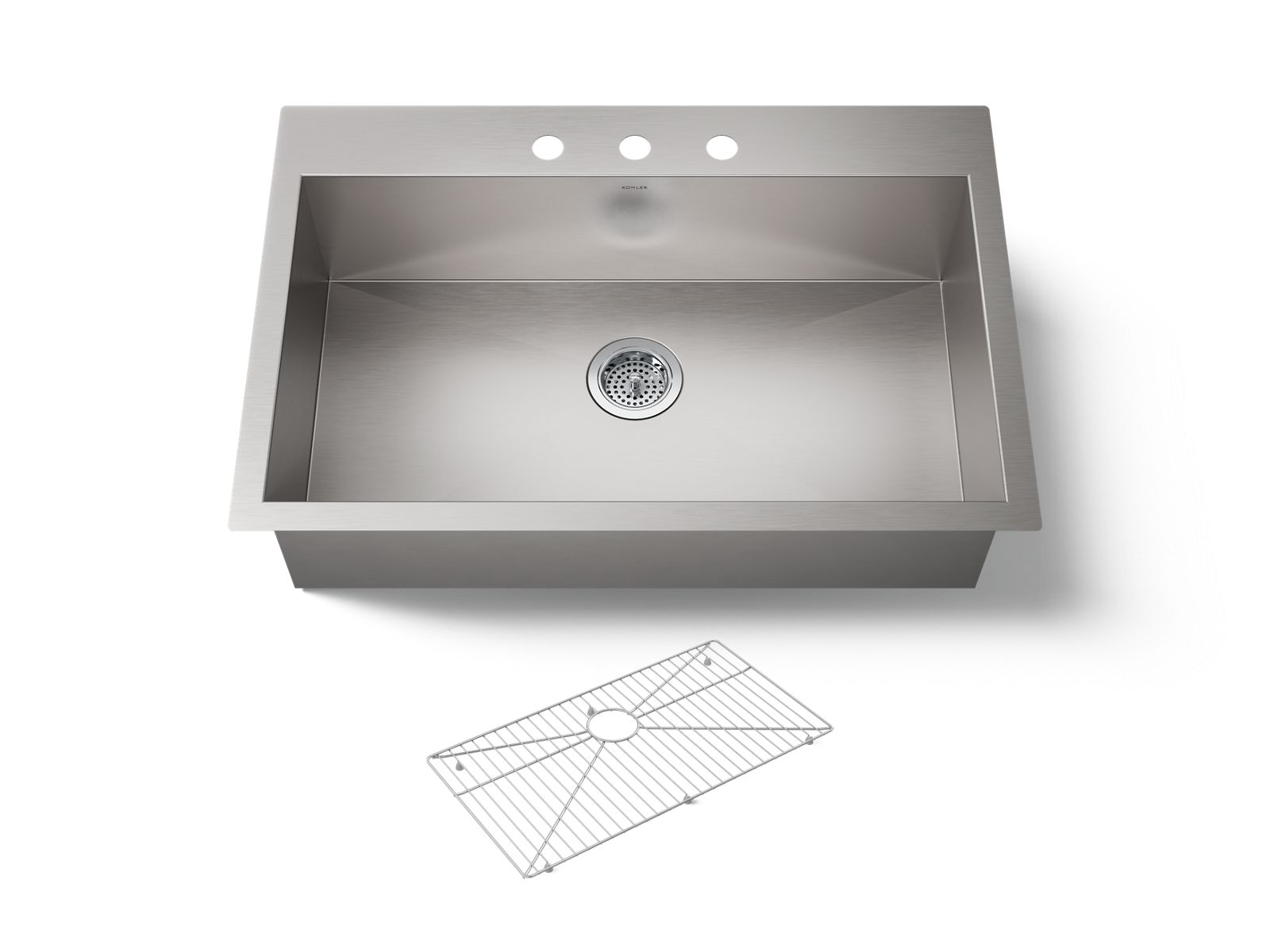 Vault™ 33" top-/undermount single-bowl kitchen sink