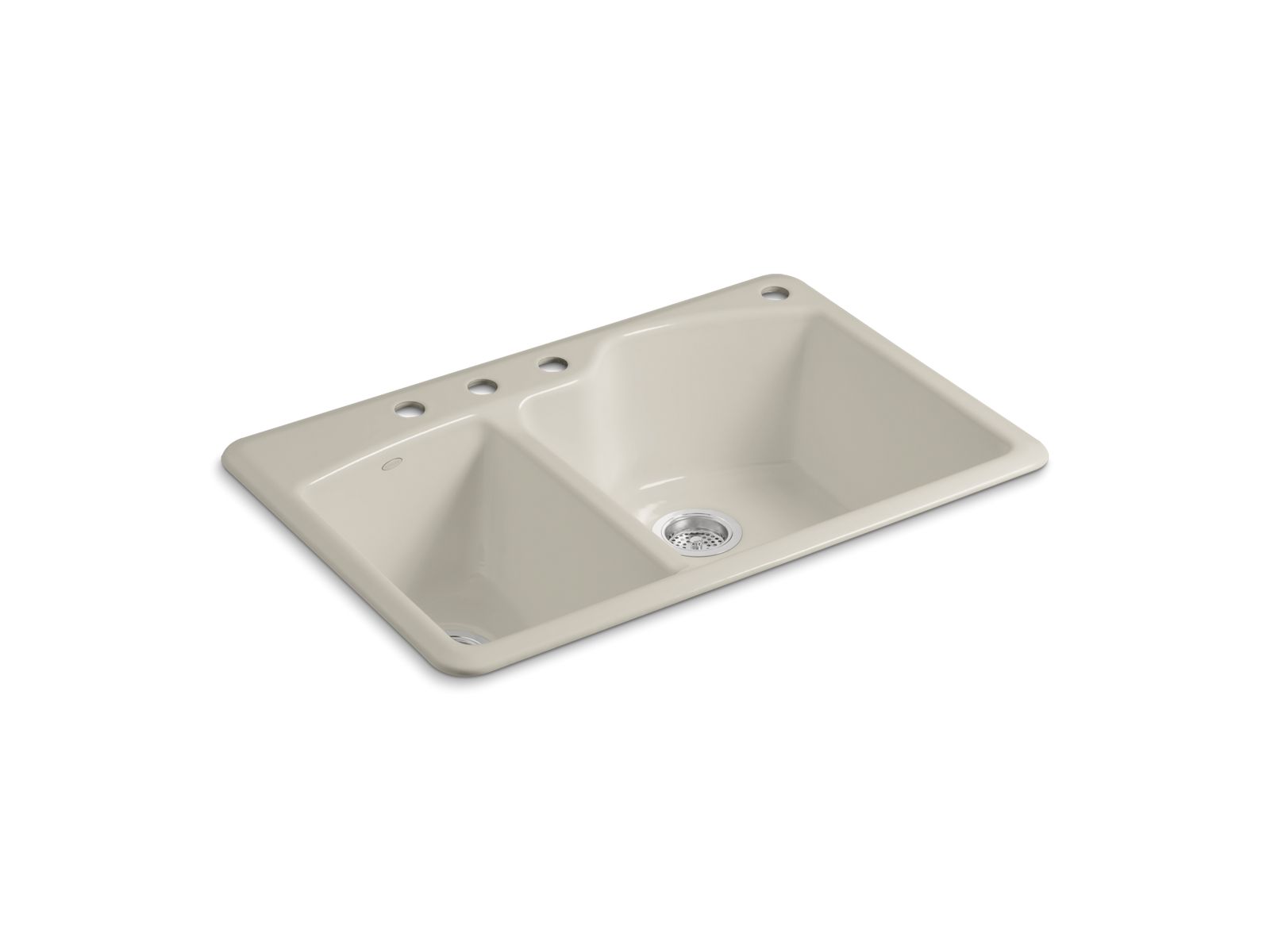 40547-wheatland-33-x-22-x-9-5-8-top-mount-large-medium-double-bowl-kitchen-sink-with-4-faucet-holes-11.jpg Wheatland® 33" x 22" x 9-5/8" top-mount large/medium double-bowl kitchen sink with 4 faucet holes