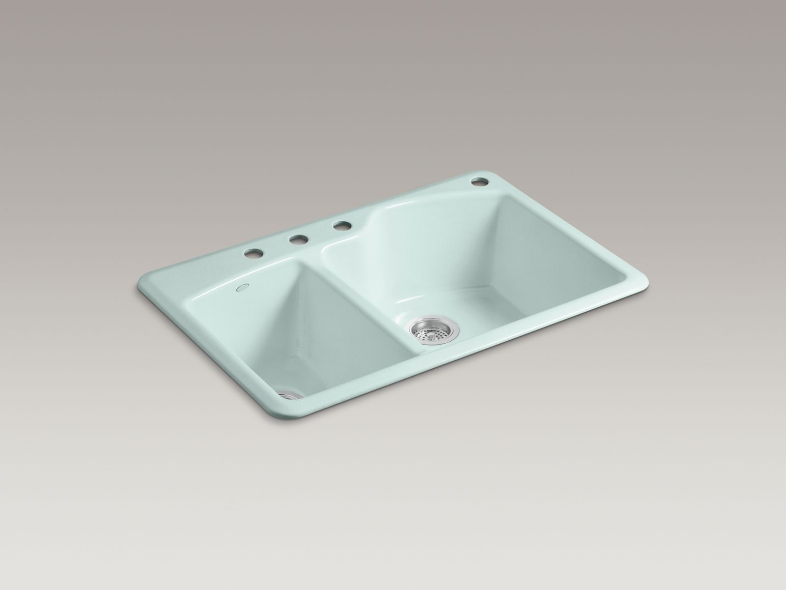 40547-wheatland-33-x-22-x-9-5-8-top-mount-large-medium-double-bowl-kitchen-sink-with-4-faucet-holes-8.jpg Wheatland® 33" x 22" x 9-5/8" top-mount large/medium double-bowl kitchen sink with 4 faucet holes