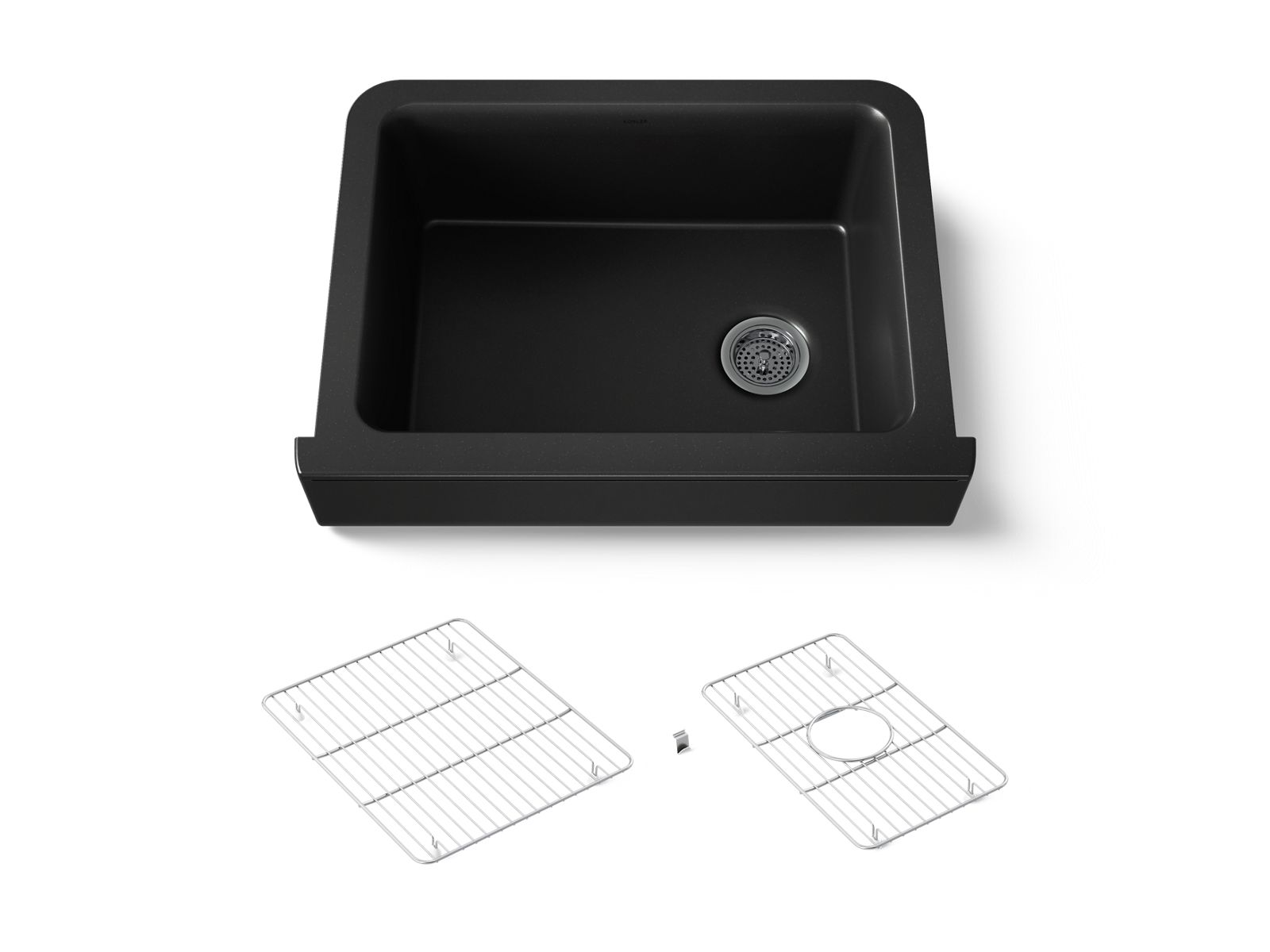 40625-cairn-29-3-4-undermount-single-bowl-farmhouse-kitchen-sink-with-short-apron-1.jpg Cairn® 29-3/4" undermount single-bowl farmhouse kitchen sink with short apron