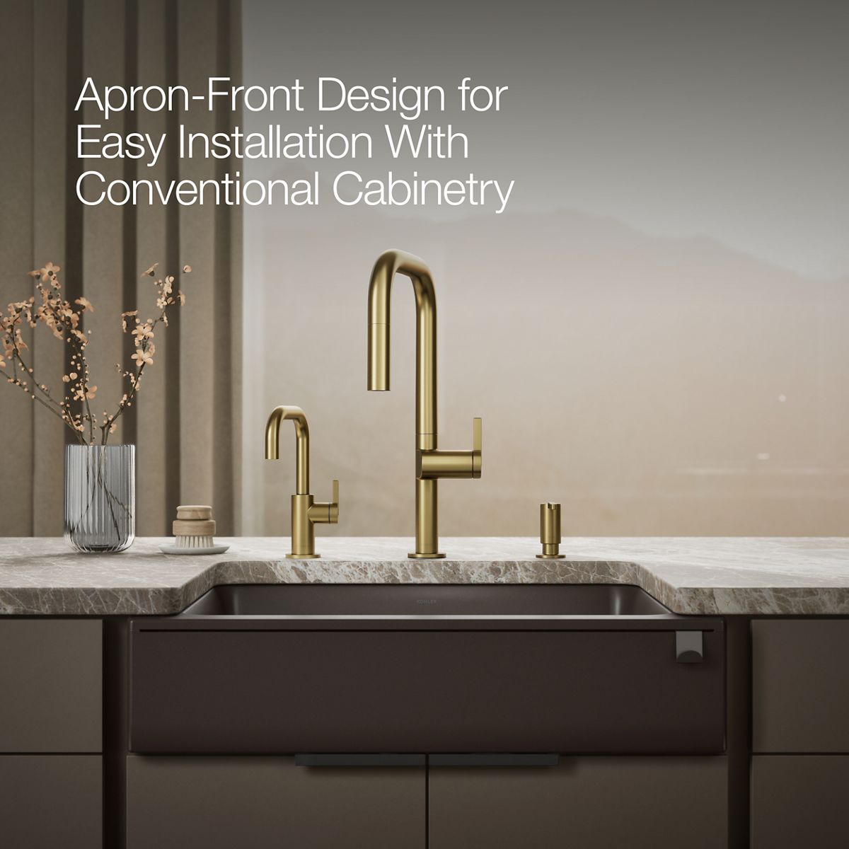 40625-cairn-29-3-4-undermount-single-bowl-farmhouse-kitchen-sink-with-short-apron-27.jpg Cairn® 29-3/4" undermount single-bowl farmhouse kitchen sink with short apron