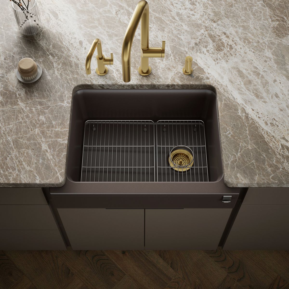 40625-cairn-29-3-4-undermount-single-bowl-farmhouse-kitchen-sink-with-short-apron-6.jpg Cairn® 29-3/4" undermount single-bowl farmhouse kitchen sink with short apron