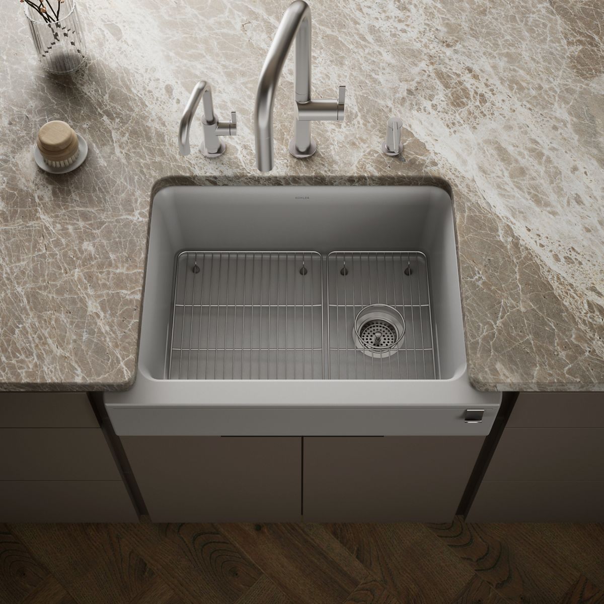 40625-cairn-29-3-4-undermount-single-bowl-farmhouse-kitchen-sink-with-short-apron-7.jpg Cairn® 29-3/4" undermount single-bowl farmhouse kitchen sink with short apron