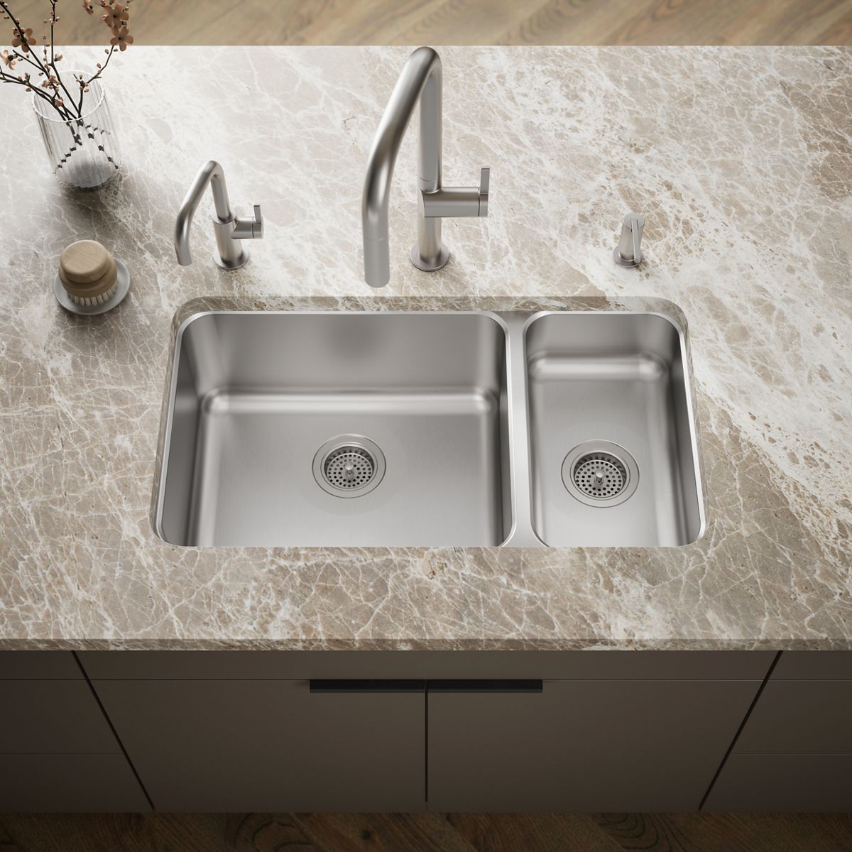 40711-undertone-31-1-2-undermount-double-bowl-kitchen-sink-2.jpg Undertone® 31-1/2" undermount double-bowl kitchen sink
