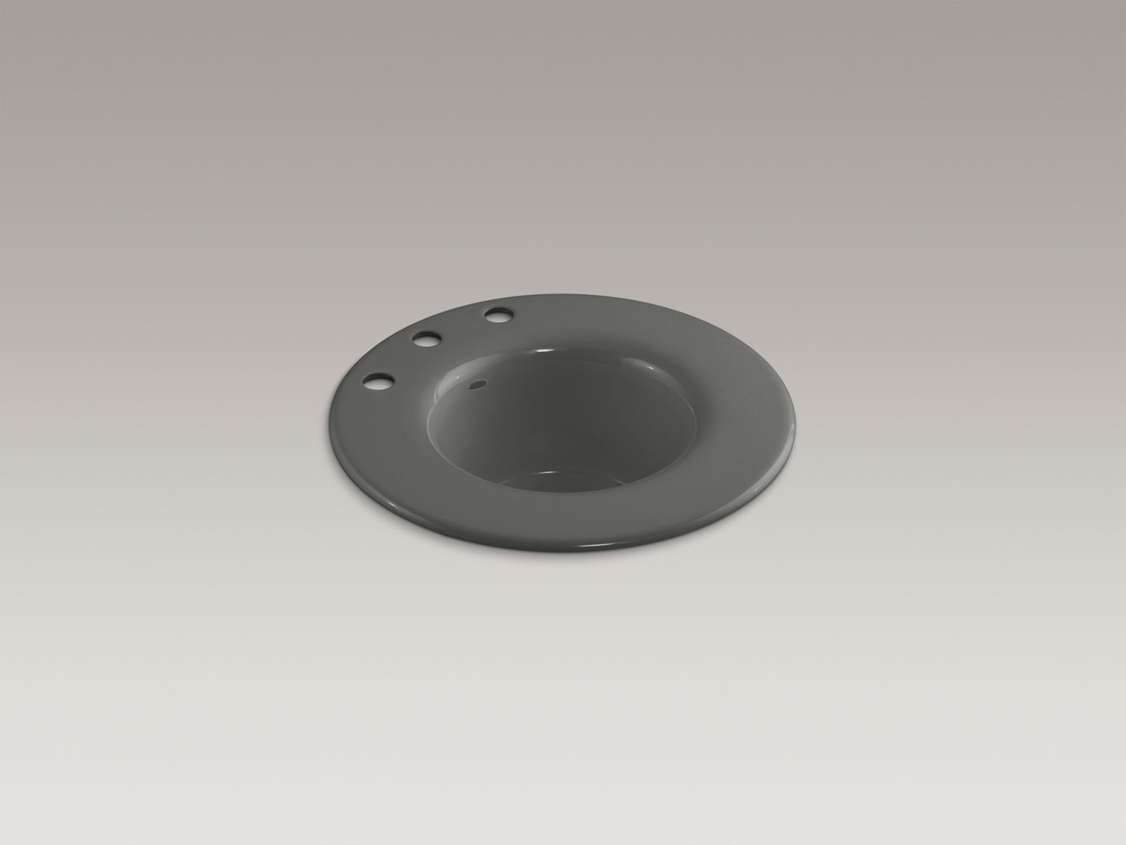 40714-cordial-top-mount-bar-sink-with-3-faucet-holes-4.jpg Cordial® Top-mount bar sink with 3 faucet holes