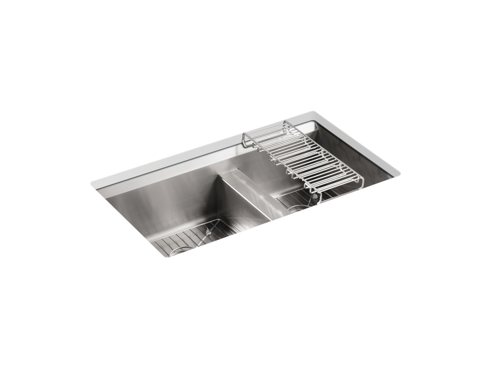 8 Degree™ 33" undermount double-bowl kitchen sink