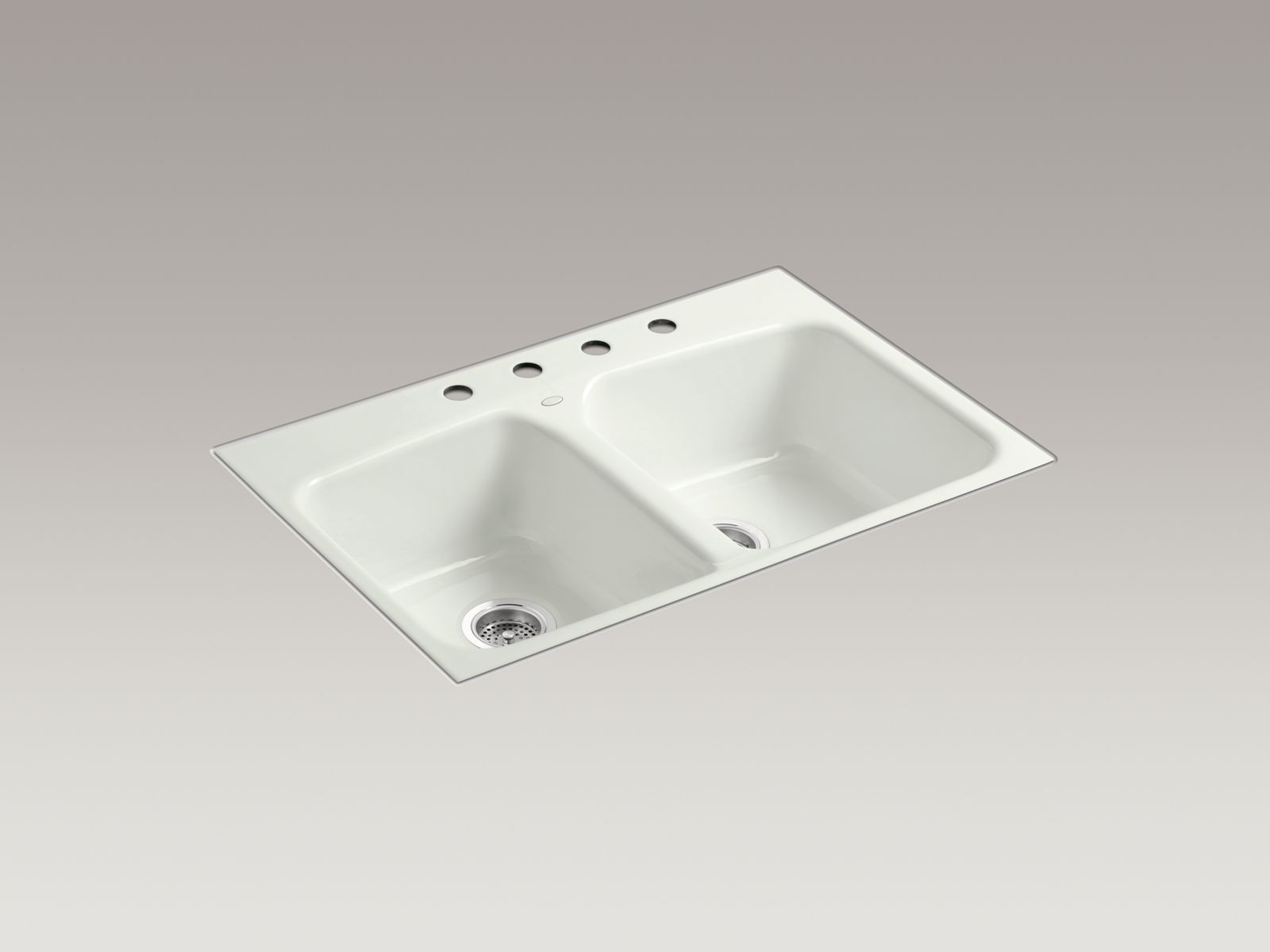 40746-brookfield-tm-33-x-22-x-8-5-8-tile-in-double-equal-kitchen-sink-with-4-faucet-holes-4.jpg Brookfield(TM) 33" x 22" x 8-5/8" tile-in double-equal kitchen sink with 4 faucet holes