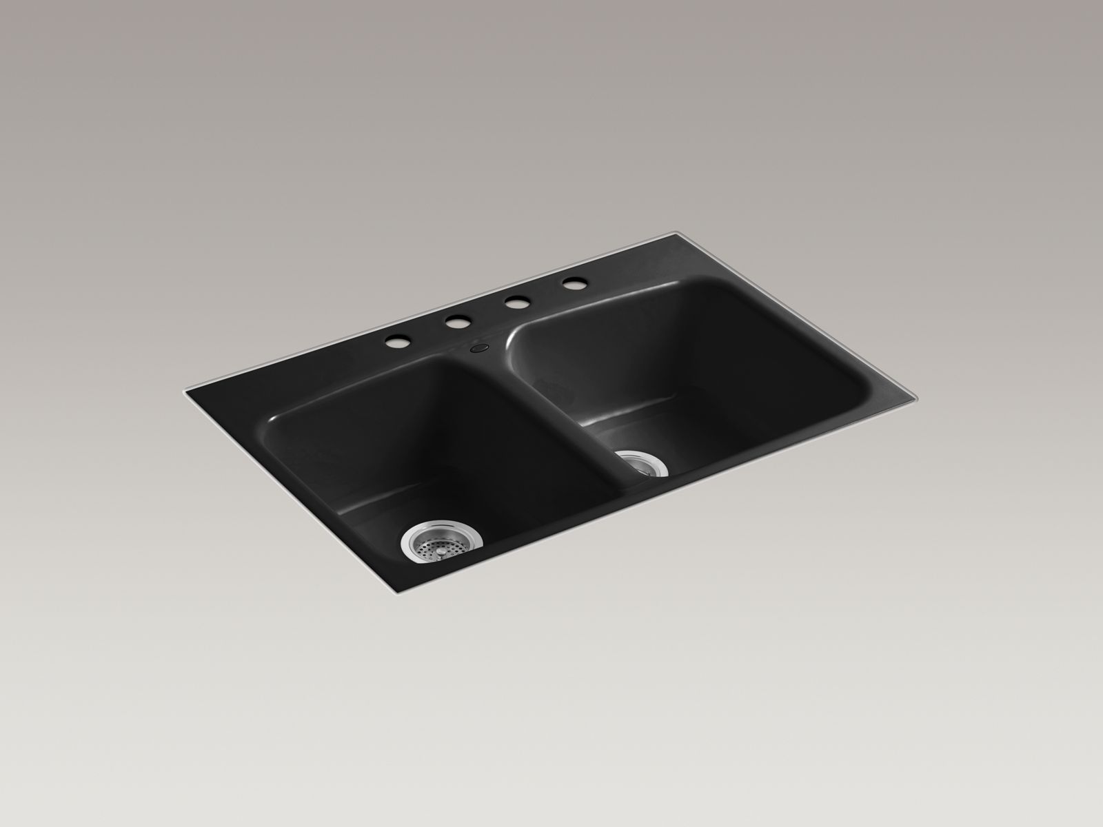 40746-brookfield-tm-33-x-22-x-8-5-8-tile-in-double-equal-kitchen-sink-with-4-faucet-holes-6.jpg Brookfield(TM) 33" x 22" x 8-5/8" tile-in double-equal kitchen sink with 4 faucet holes