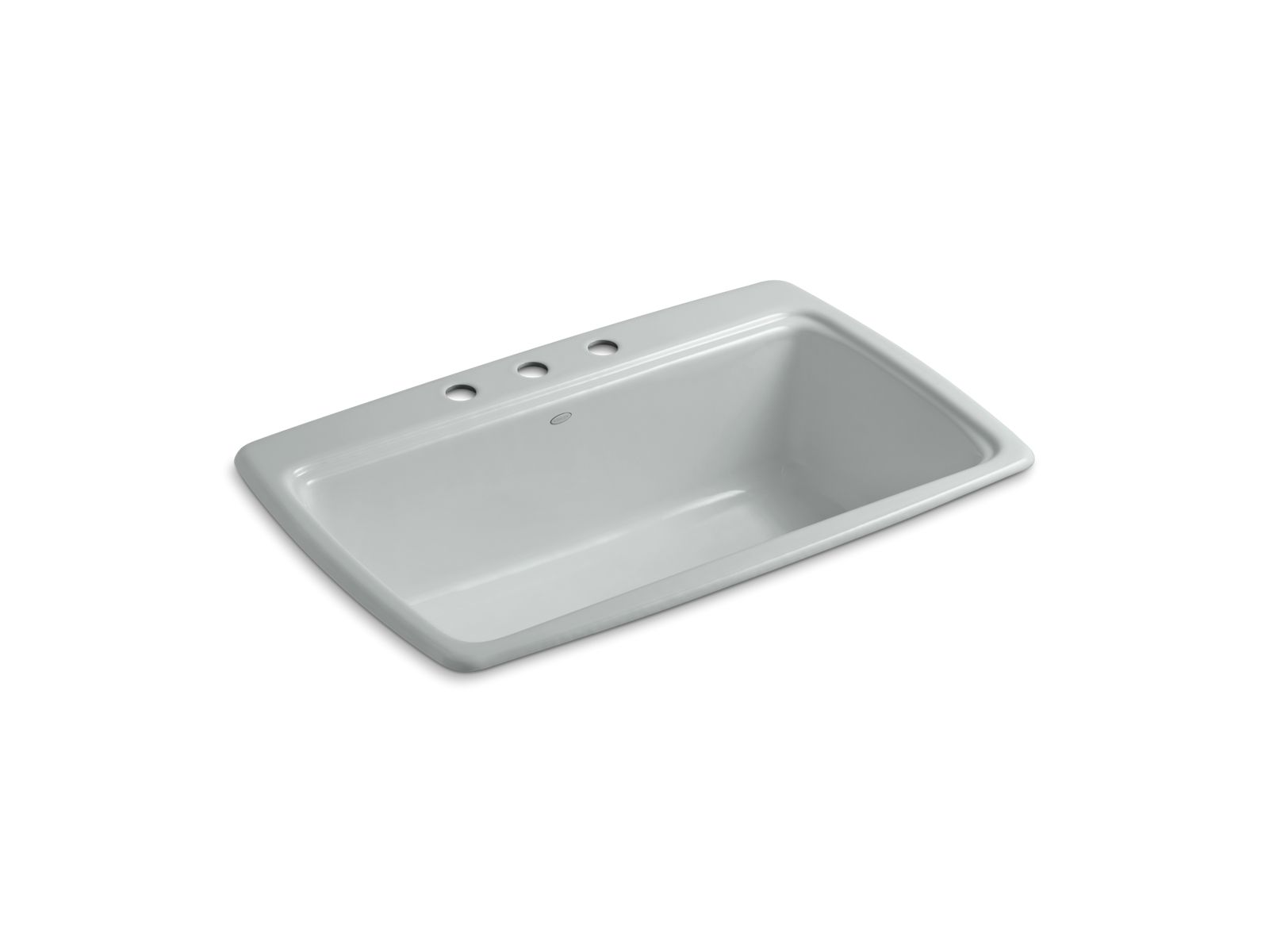 40796-cape-dory-33-x-22-x-9-5-8-top-mount-single-bowl-kitchen-sink-with-3-faucet-holes-5.jpg Cape Dory® 33" x 22" x 9-5/8" top-mount single-bowl kitchen sink with 3 faucet holes