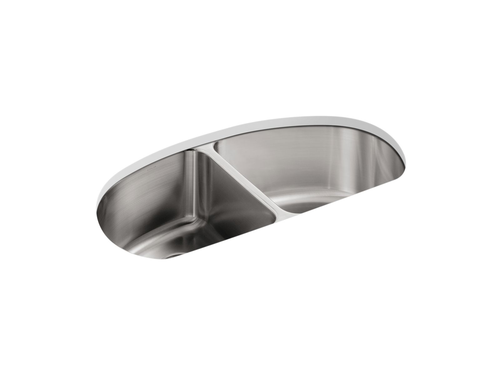 Undertone® 34-3/4" undermount double-bowl kitchen sink