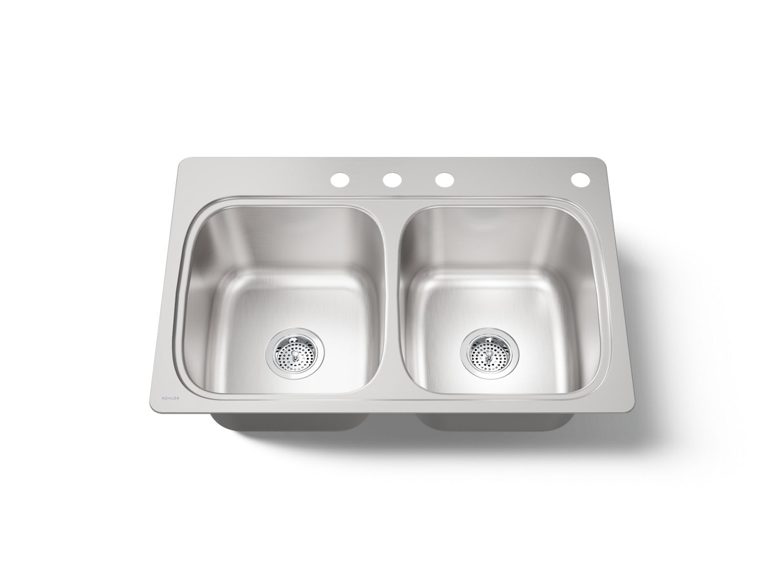 40832-verse-33-top-mount-double-bowl-kitchen-sink-1.jpg Verse™ 33" top-mount double-bowl kitchen sink
