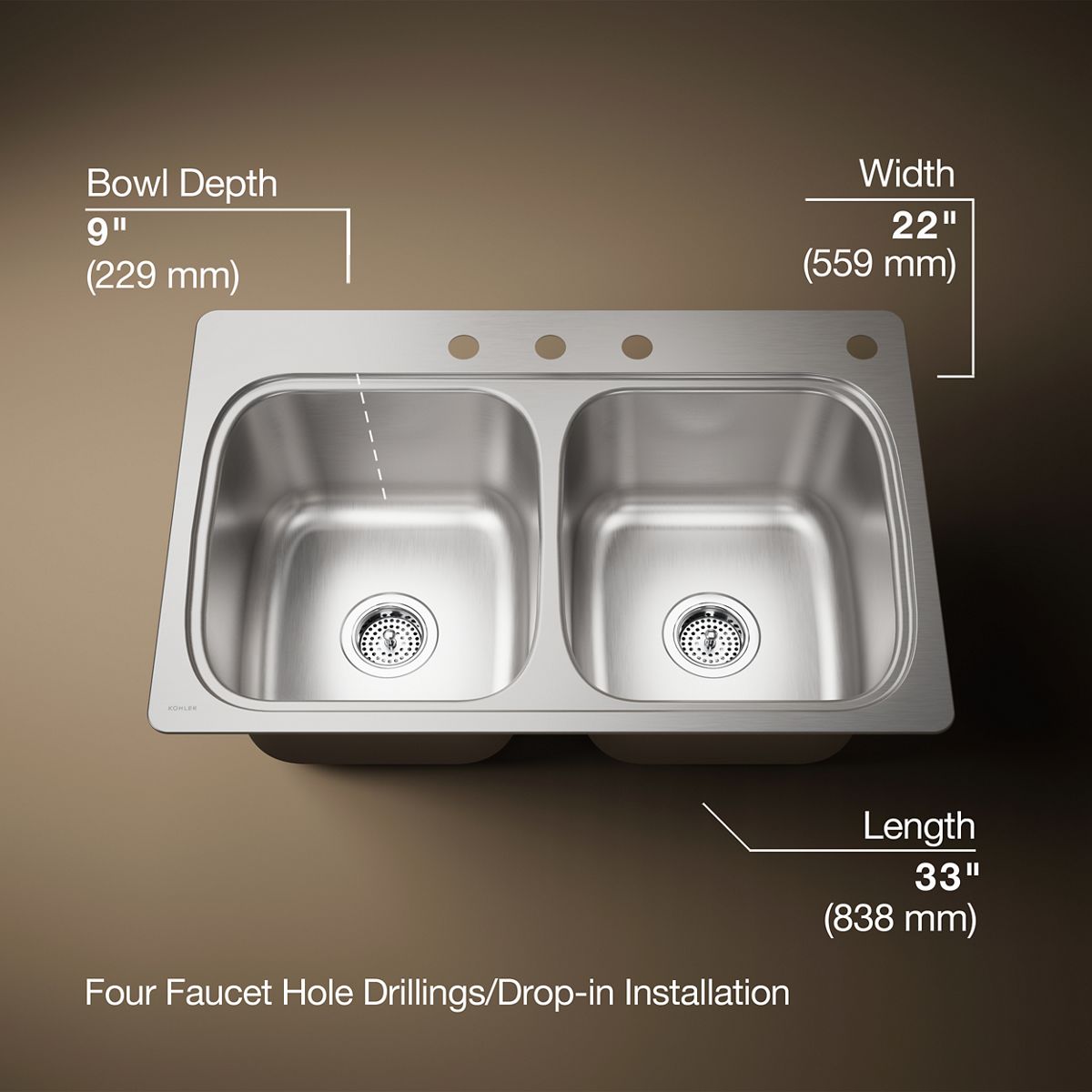 40832-verse-33-top-mount-double-bowl-kitchen-sink-3.jpg Verse™ 33" top-mount double-bowl kitchen sink