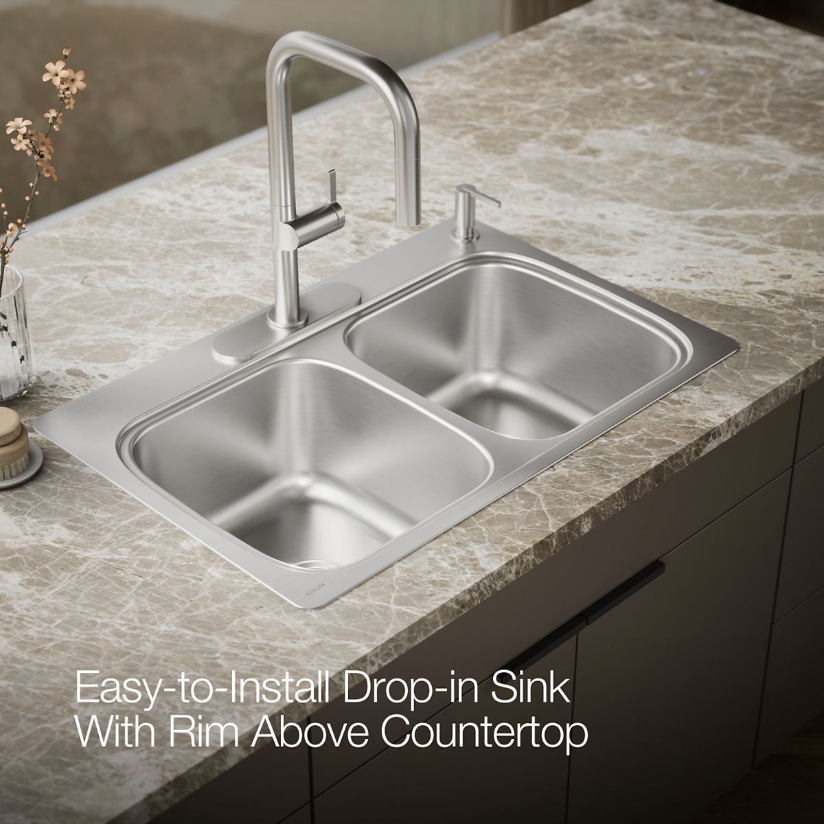 40832-verse-33-top-mount-double-bowl-kitchen-sink-6.jpg Verse™ 33" top-mount double-bowl kitchen sink