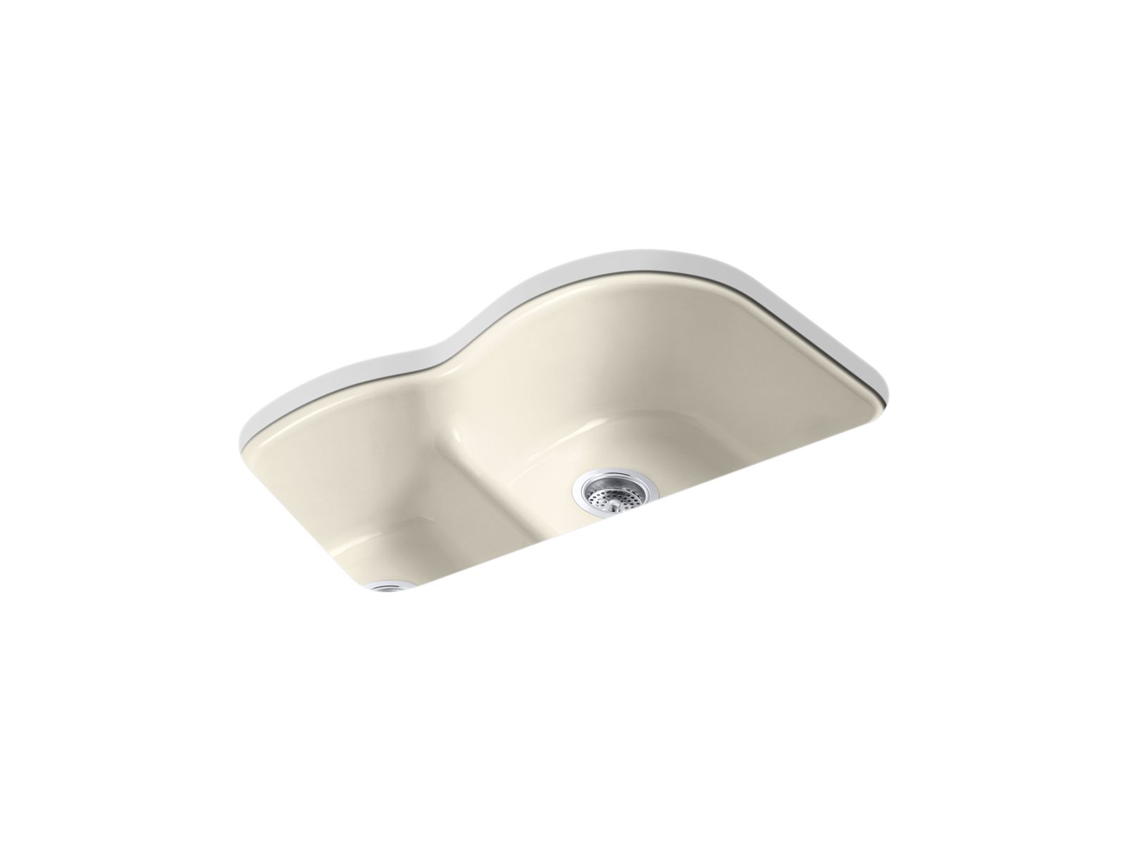 40833-woodfield-smart-divide-33-top-undermount-double-bowl-kitchen-sink-5.jpg Woodfield® Smart Divide® 33" top-/undermount double-bowl kitchen sink