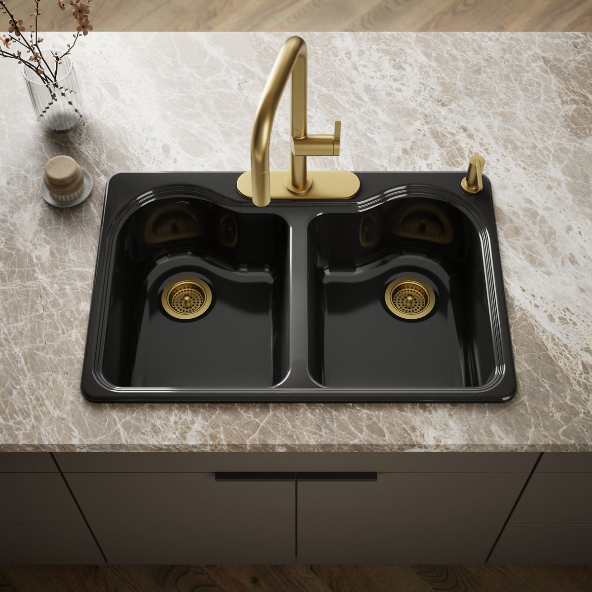 40862-hartland-33-top-mount-double-bowl-kitchen-sink-21.jpg Hartland® 33" top-mount double-bowl kitchen sink