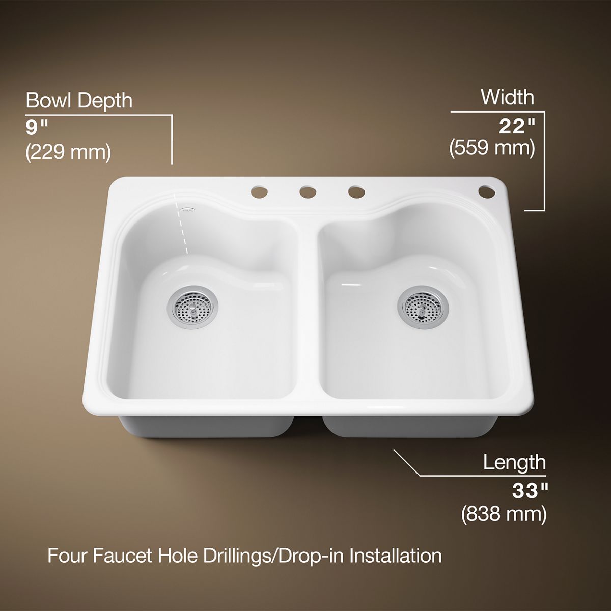 40862-hartland-33-top-mount-double-bowl-kitchen-sink-22.jpg Hartland® 33" top-mount double-bowl kitchen sink
