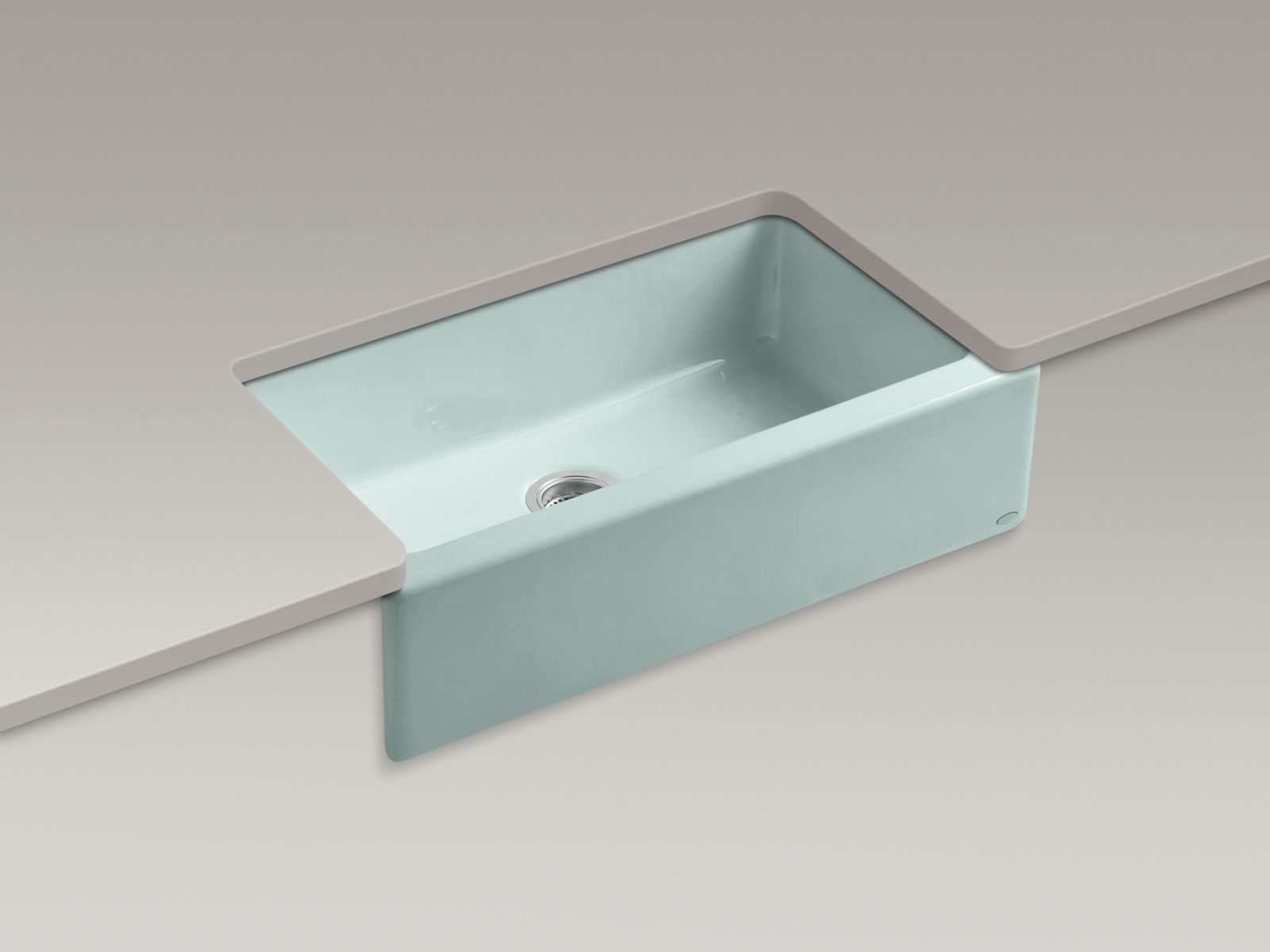 40939-dickinson-33-undermount-single-bowl-farmhouse-kitchen-sink-with-short-apron-11.jpg Dickinson® 33" undermount single-bowl farmhouse kitchen sink with short apron
