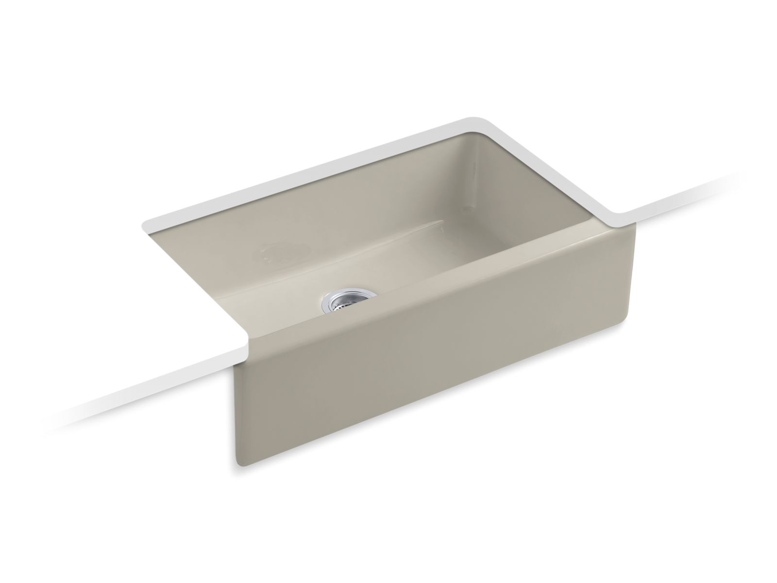 40939-dickinson-33-undermount-single-bowl-farmhouse-kitchen-sink-with-short-apron-15.jpg Dickinson® 33" undermount single-bowl farmhouse kitchen sink with short apron