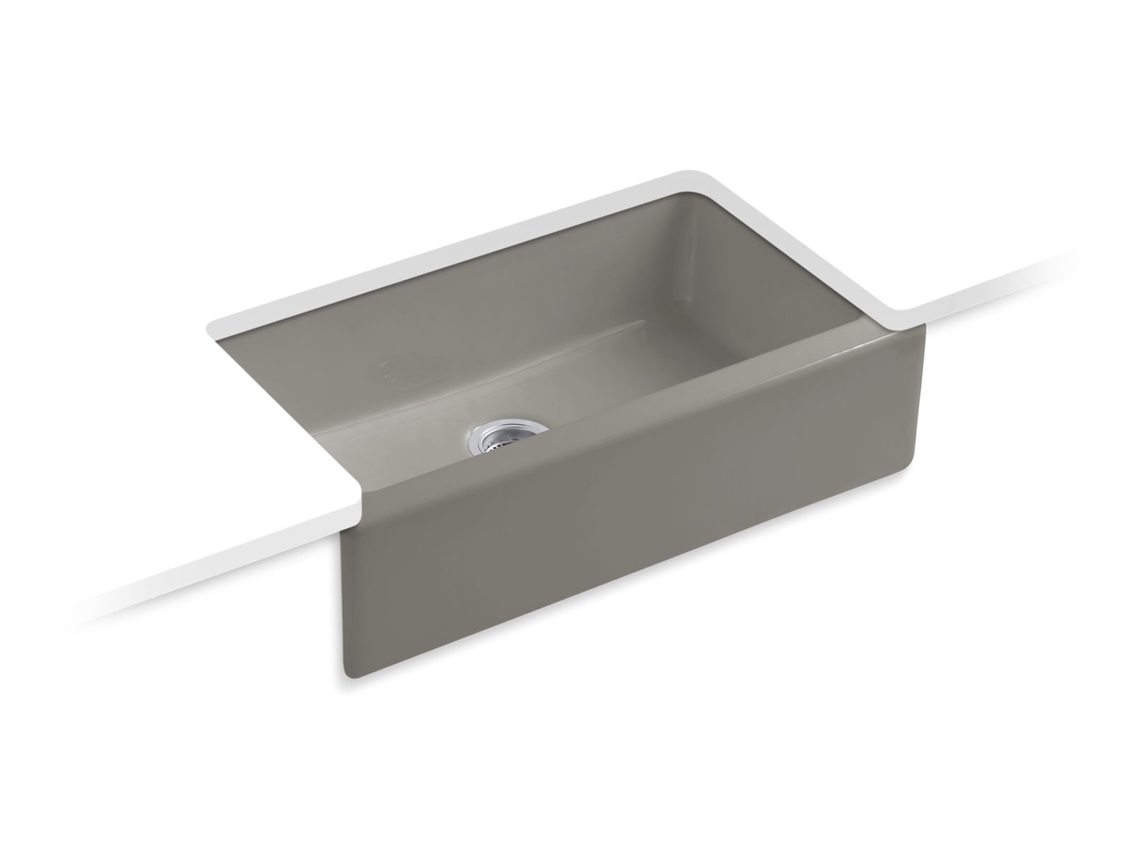40939-dickinson-33-undermount-single-bowl-farmhouse-kitchen-sink-with-short-apron-16.jpg Dickinson® 33" undermount single-bowl farmhouse kitchen sink with short apron