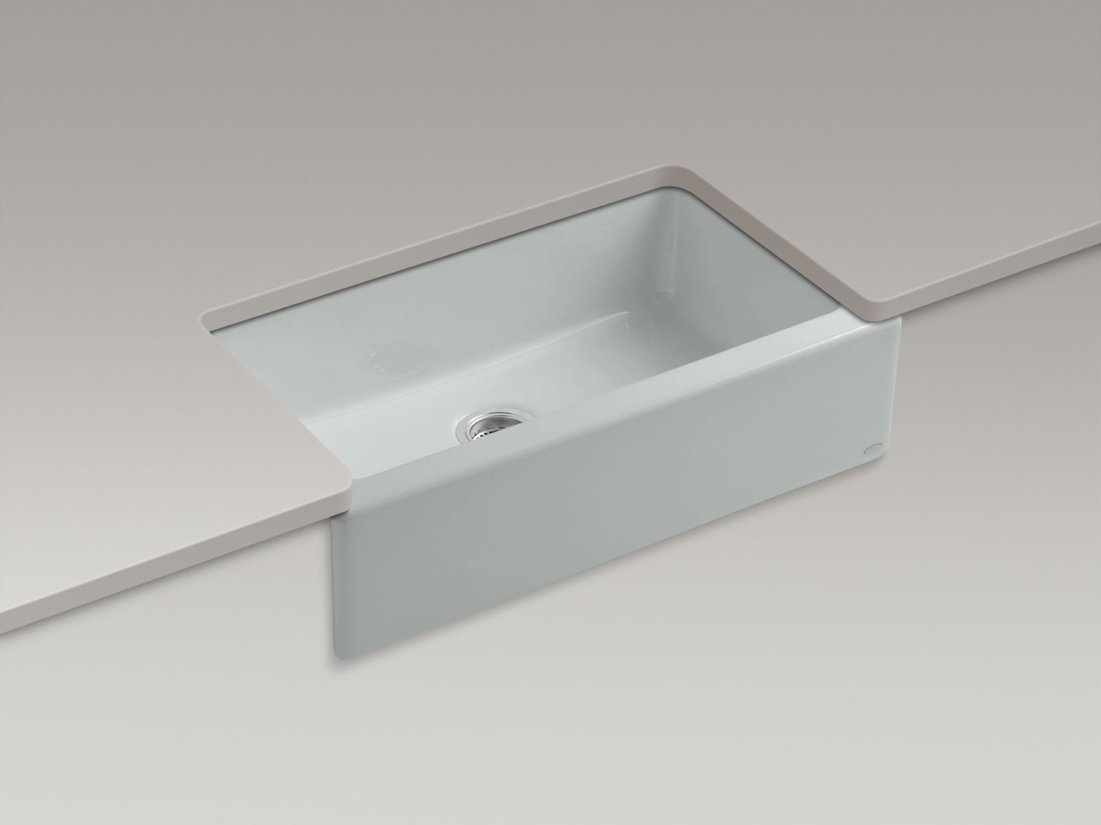40939-dickinson-33-undermount-single-bowl-farmhouse-kitchen-sink-with-short-apron-8.jpg Dickinson® 33" undermount single-bowl farmhouse kitchen sink with short apron