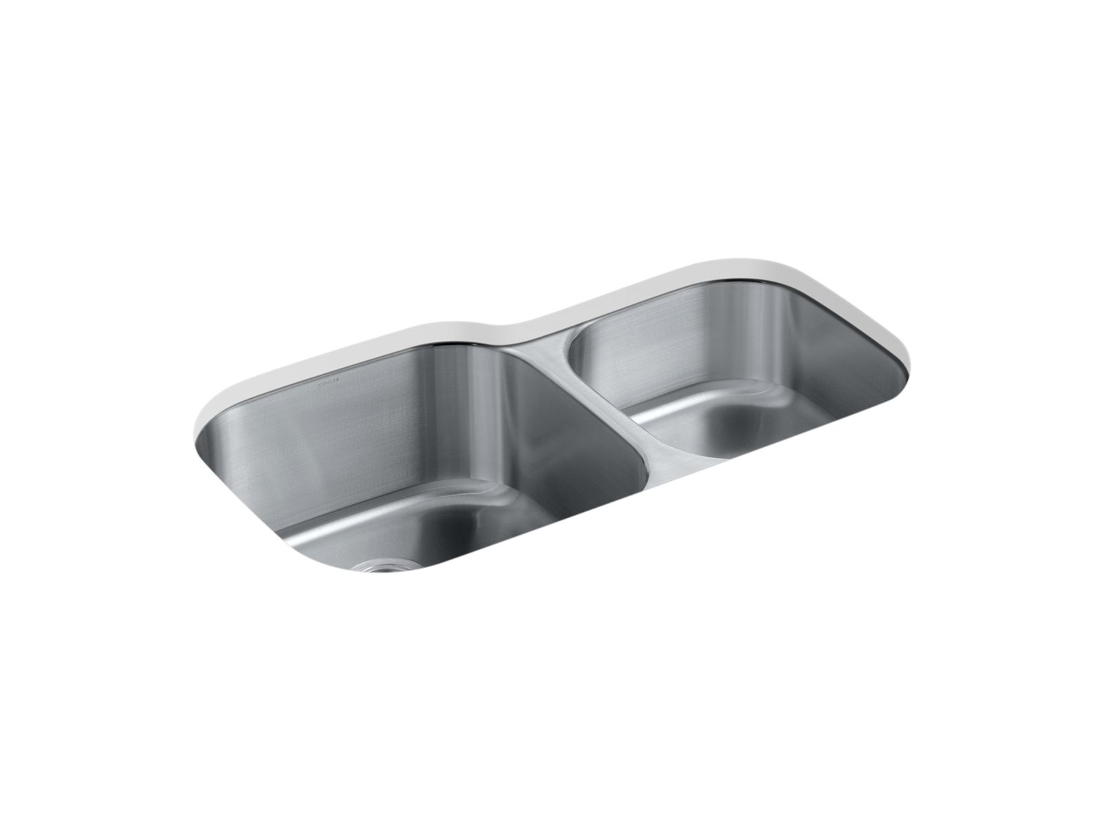 Undertone® Preserve® 35-1/4 undermount double-bowl kitchen sink
