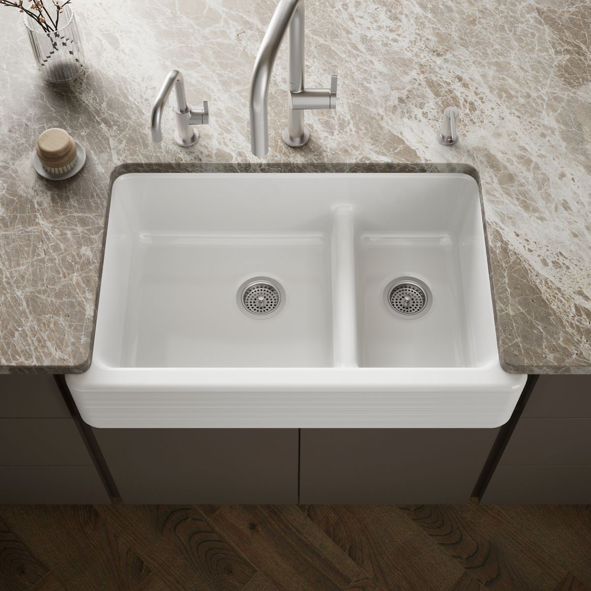 41031-whitehaven-hayridge-smart-divide-35-11-16-undermount-double-bowl-farmhouse-kitchen-sink-2.jpg Whitehaven® Hayridge® Smart Divide® 35-11/16" undermount double-bowl farmhouse kitchen sink