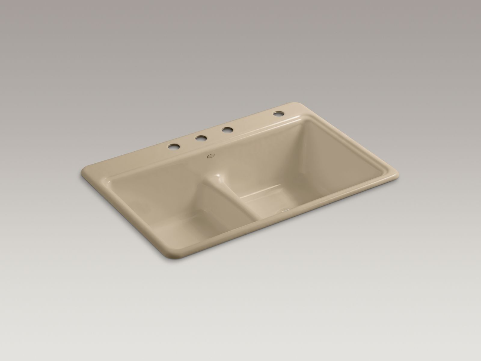 41032-deerfield-r-33-x-22-x-9-5-8-top-mount-smart-divide-r-double-equal-bowl-kitchen-sink-with-4-faucet-holes-2.jpg Deerfield(R) 33" x 22" x 9-5/8" top-mount Smart Divide(R) double-equal bowl kitchen sink with 4 faucet holes