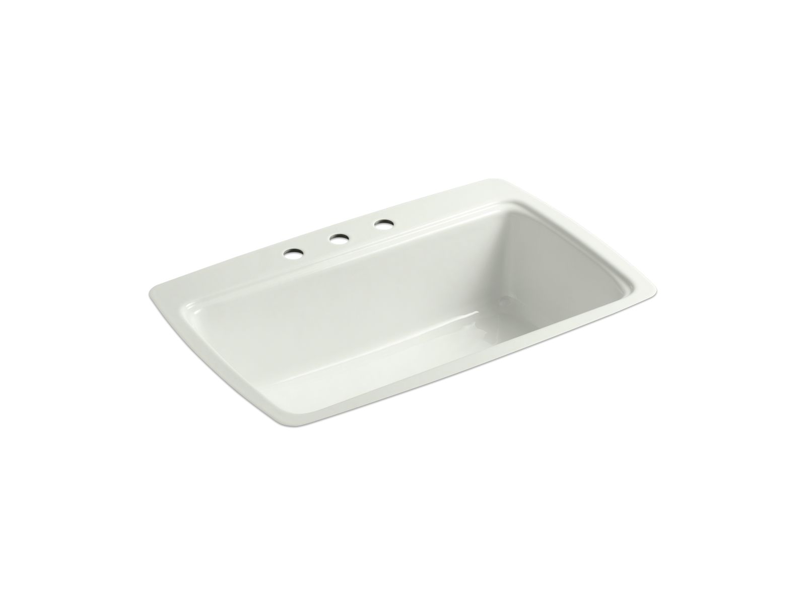 41063-cape-dory-33-x-22-x-9-5-8-tile-in-single-bowl-kitchen-sink-with-3-faucet-holes-4.jpg Cape Dory® 33" x 22" x 9-5/8" tile-in single-bowl kitchen sink with 3 faucet holes