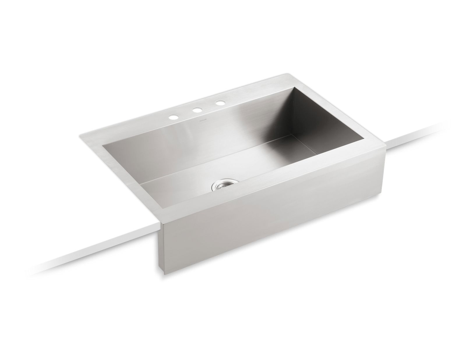 Vault™ 35-3/4" top-mount single-bowl farmhouse kitchen sink