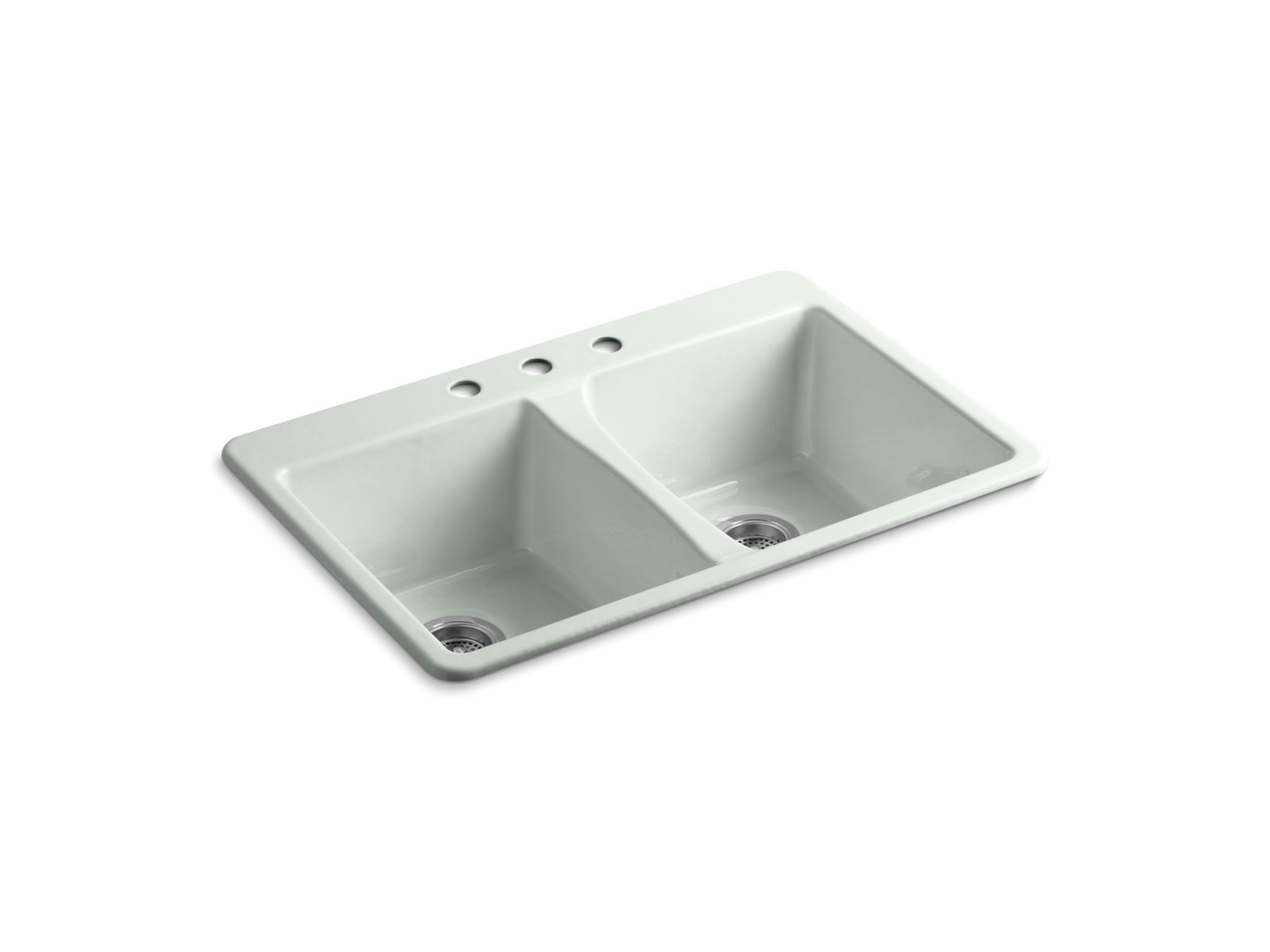 41240-deerfield-33-top-mount-double-bowl-kitchen-sink-6.jpg Deerfield® 33" top-mount double-bowl kitchen sink
