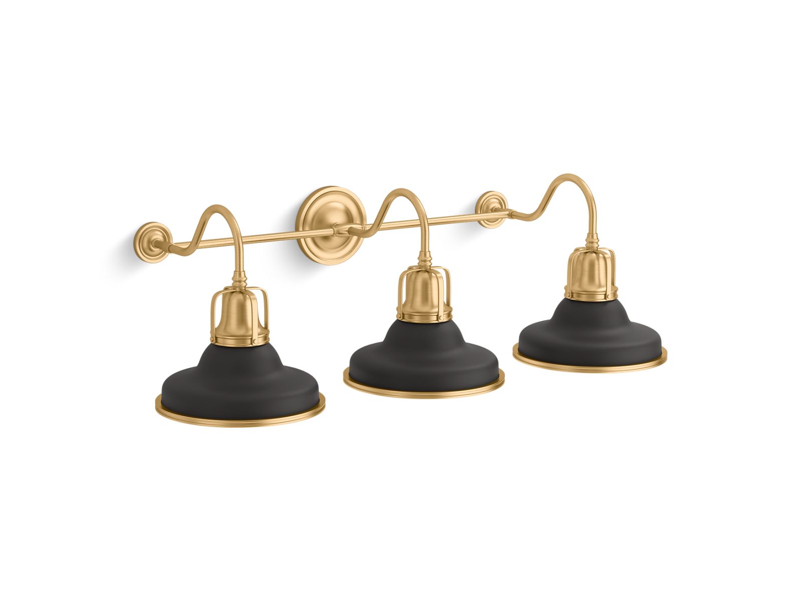 Hauksbee® Three-light sconce