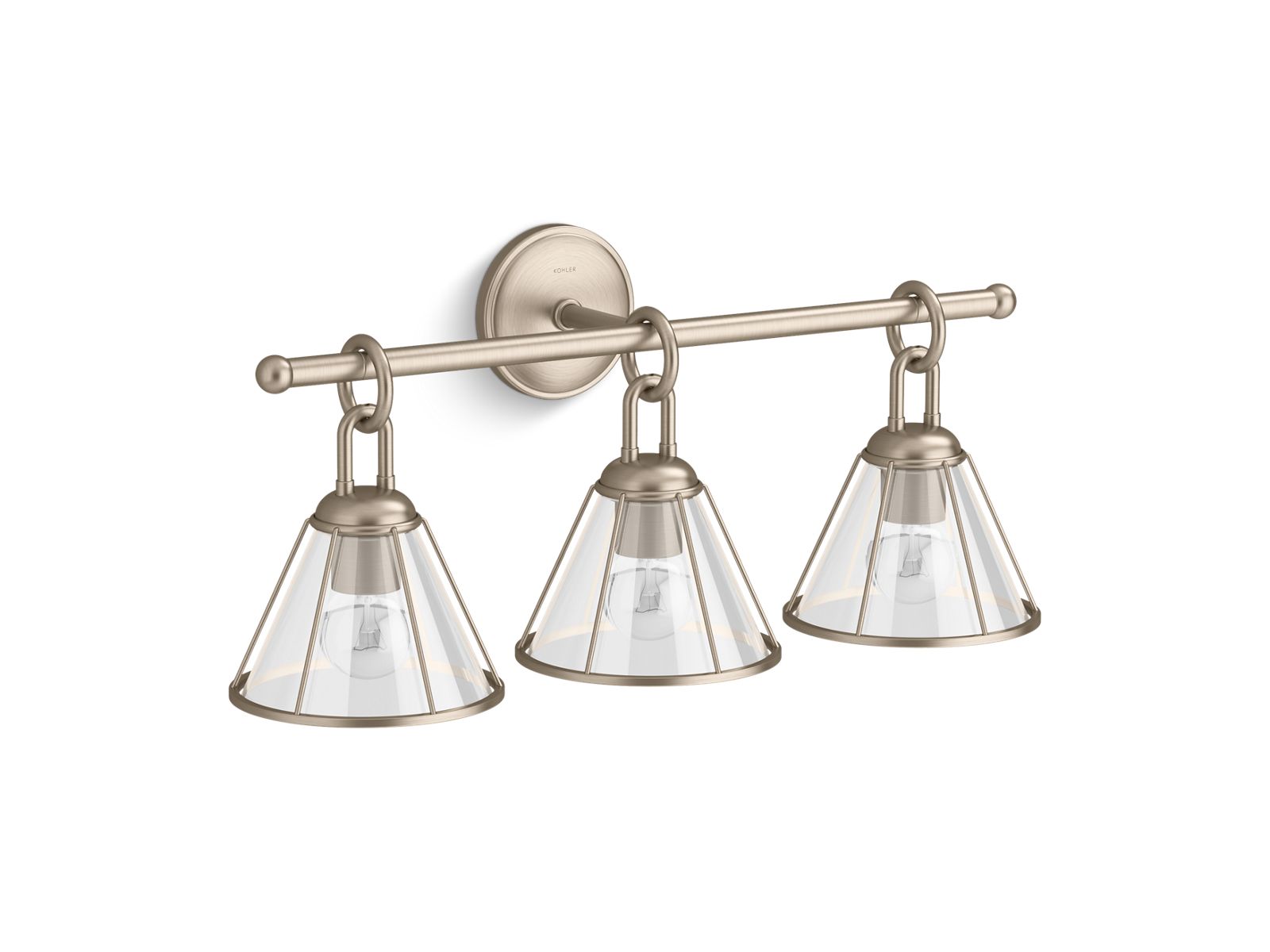 Terret® Three-light sconce