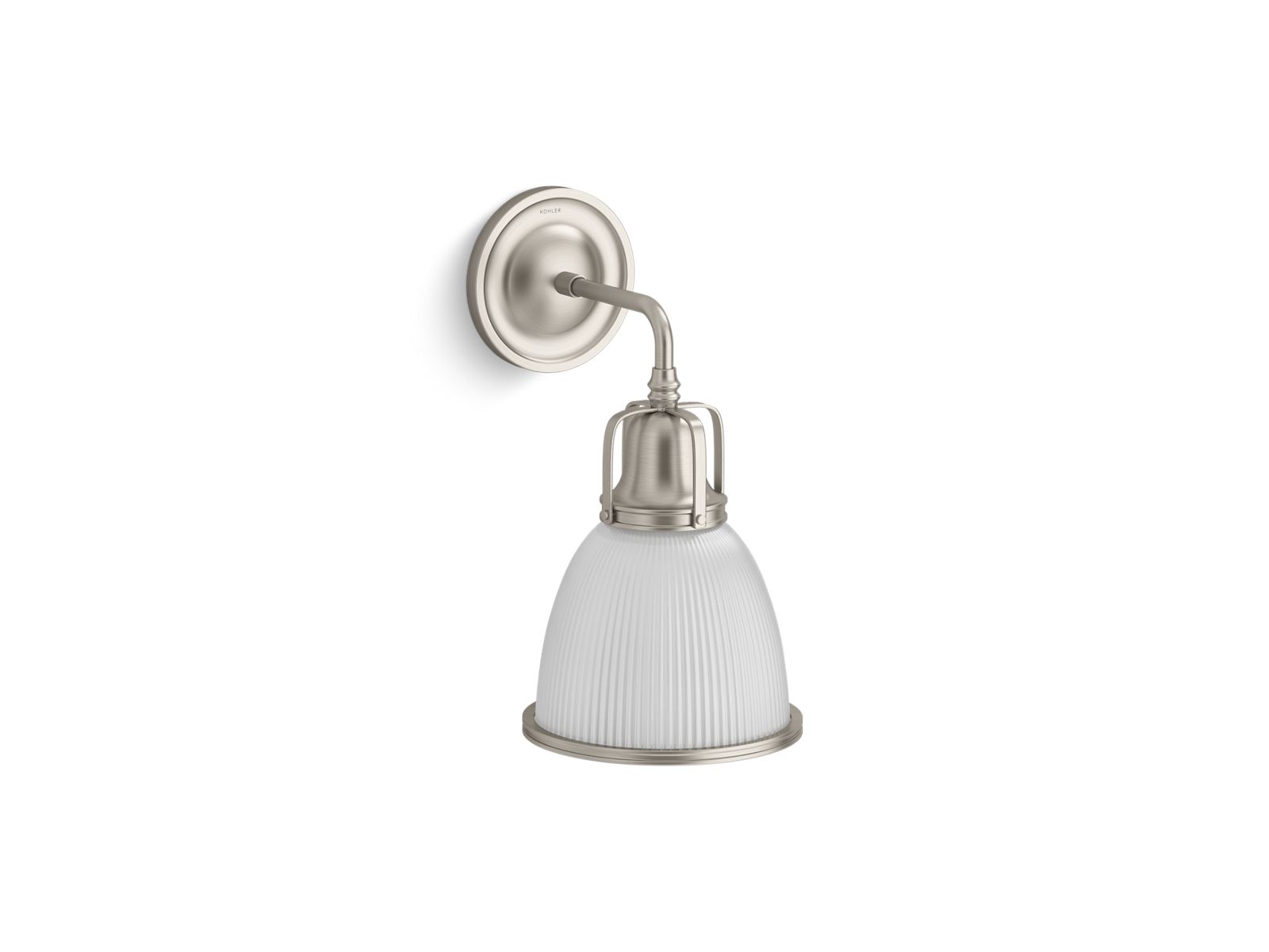 Hauksbee® One-light bell sconce