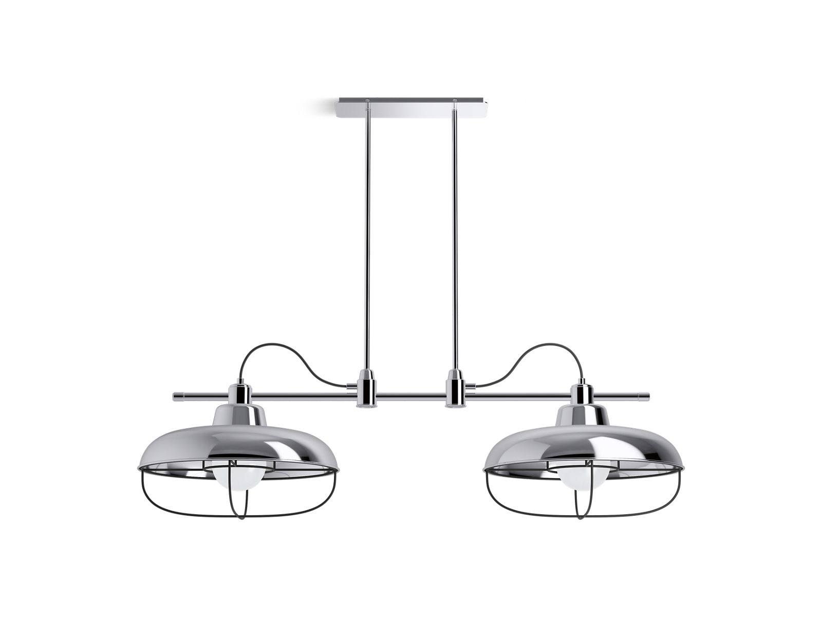 Modern Farm 49" linear chandelier