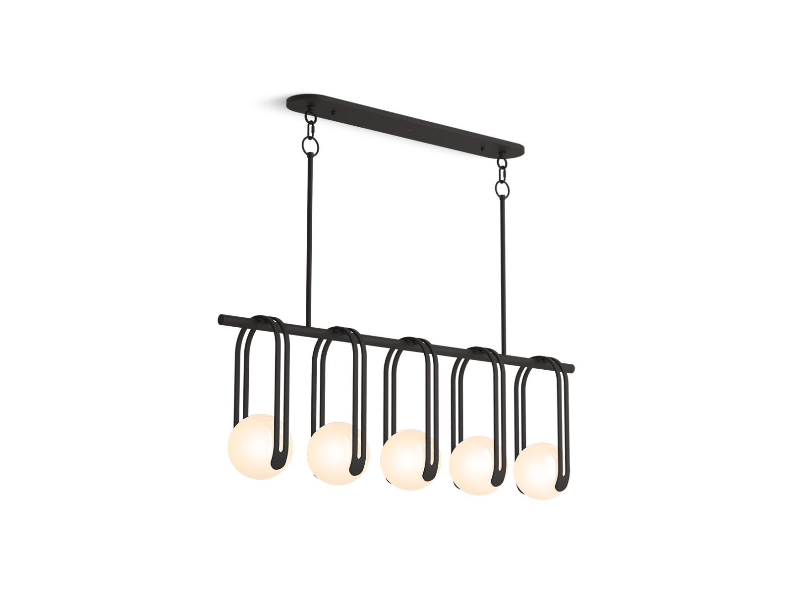 Kraga® 45" linear chandelier