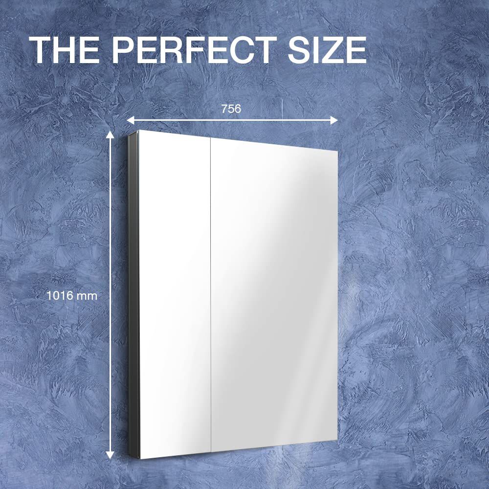 42293-maxstow-30-w-x-40-h-medicine-cabinet-3.jpg Maxstow® 30" W x 40" H medicine cabinet
