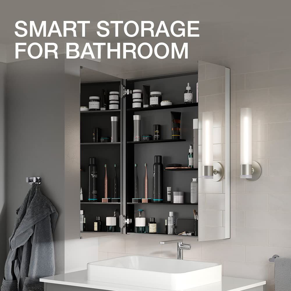 42293-maxstow-30-w-x-40-h-medicine-cabinet-4.jpg Maxstow® 30" W x 40" H medicine cabinet
