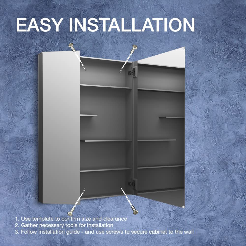 42293-maxstow-30-w-x-40-h-medicine-cabinet-5.jpg Maxstow® 30" W x 40" H medicine cabinet