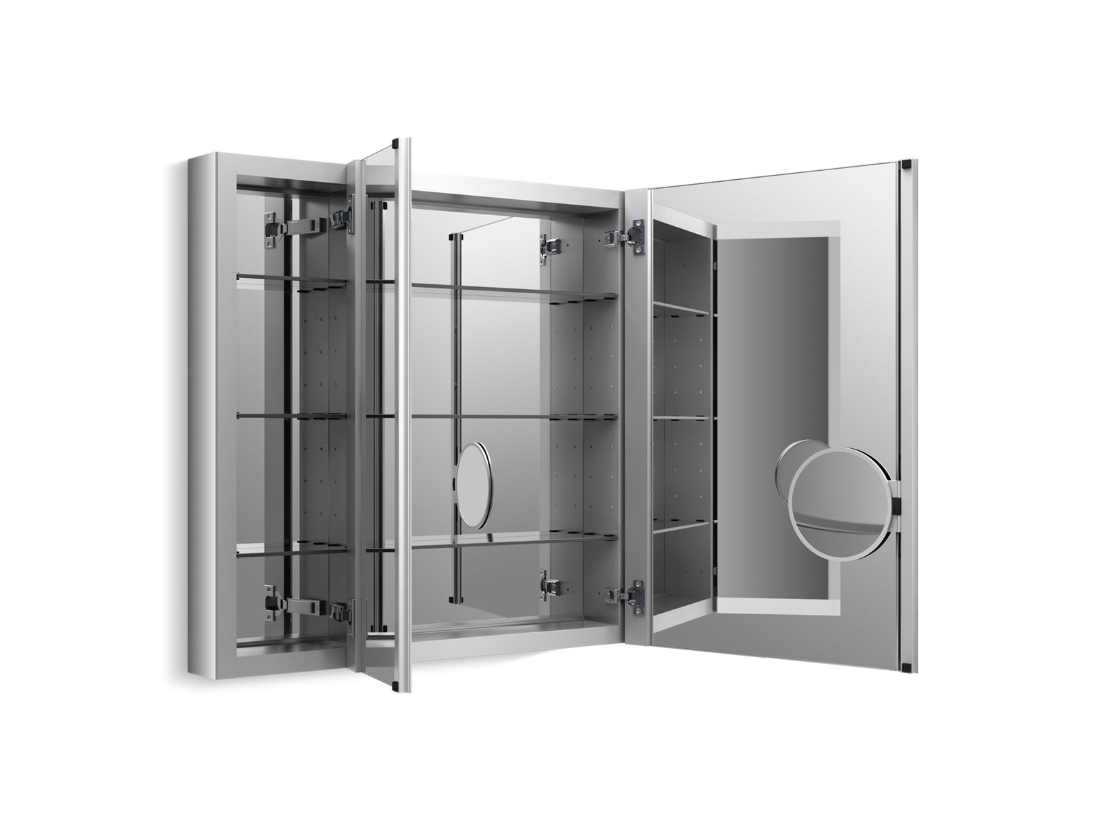 42306-verdera-40-x-30-three-door-medicine-cabinet-2.jpg Verdera® 40" x 30" three-door medicine cabinet