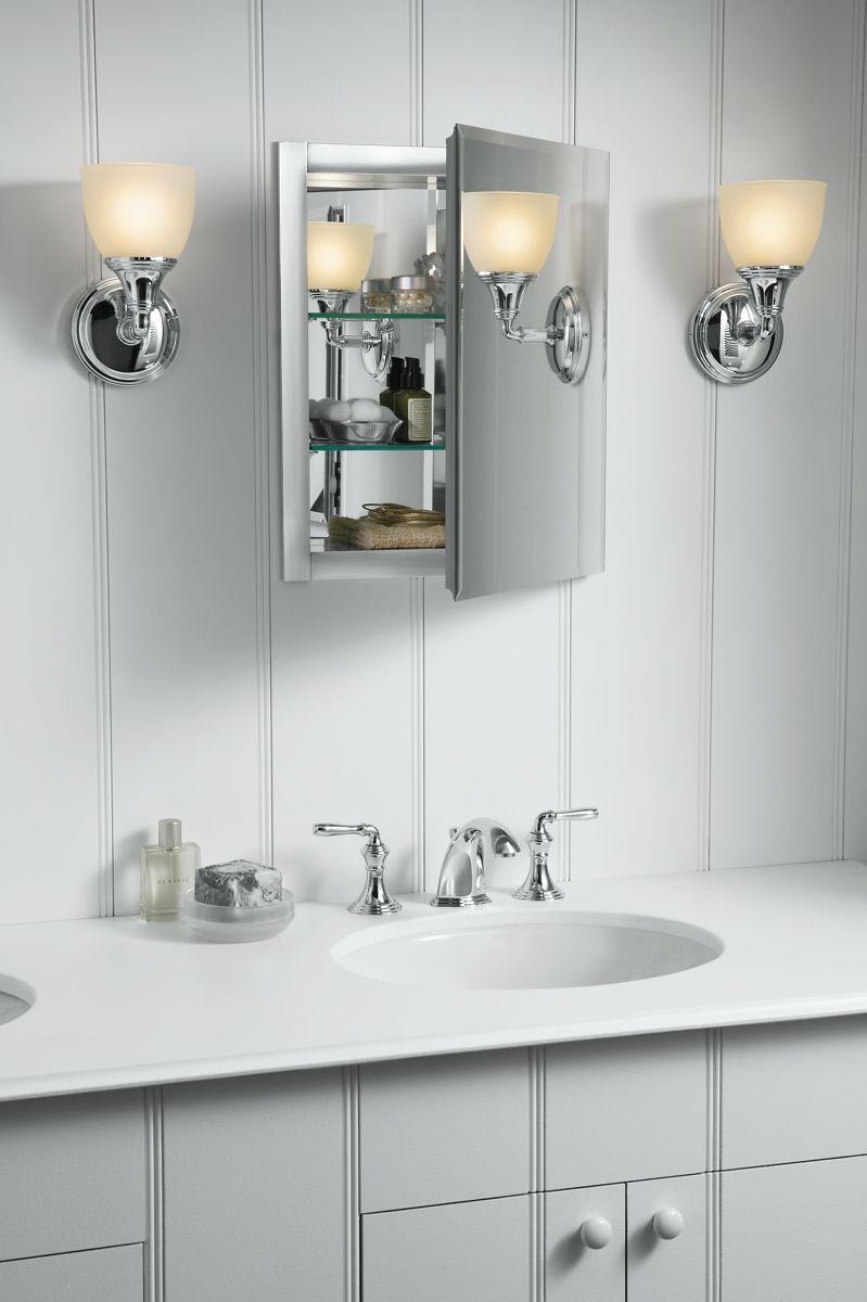 42337-16-w-x-20-h-aluminum-single-door-medicine-cabinet-with-mirrored-door-beveled-edges-4.jpg 16" W x 20" H aluminum single-door medicine cabinet with mirrored door, beveled edges