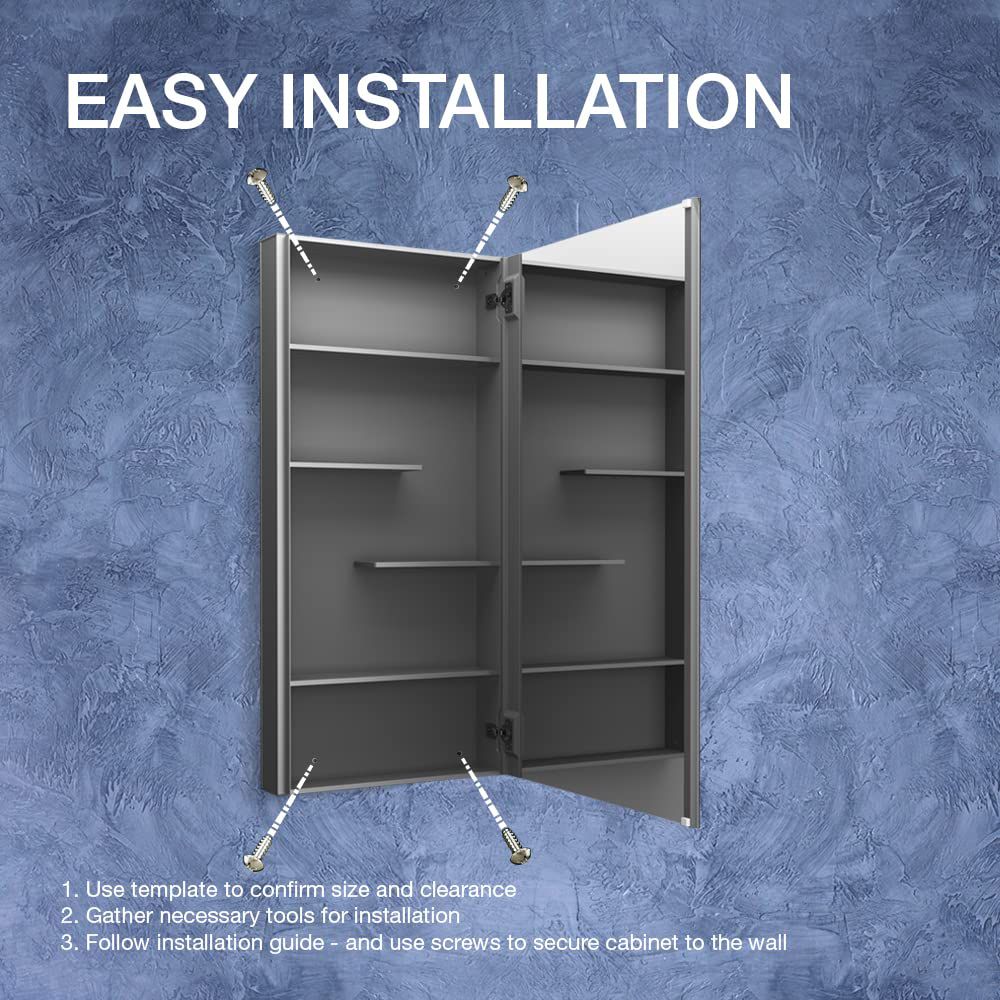 42356-maxstow-20-w-x-40-h-medicine-cabinet-7.jpg Maxstow® 20" W x 40" H medicine cabinet