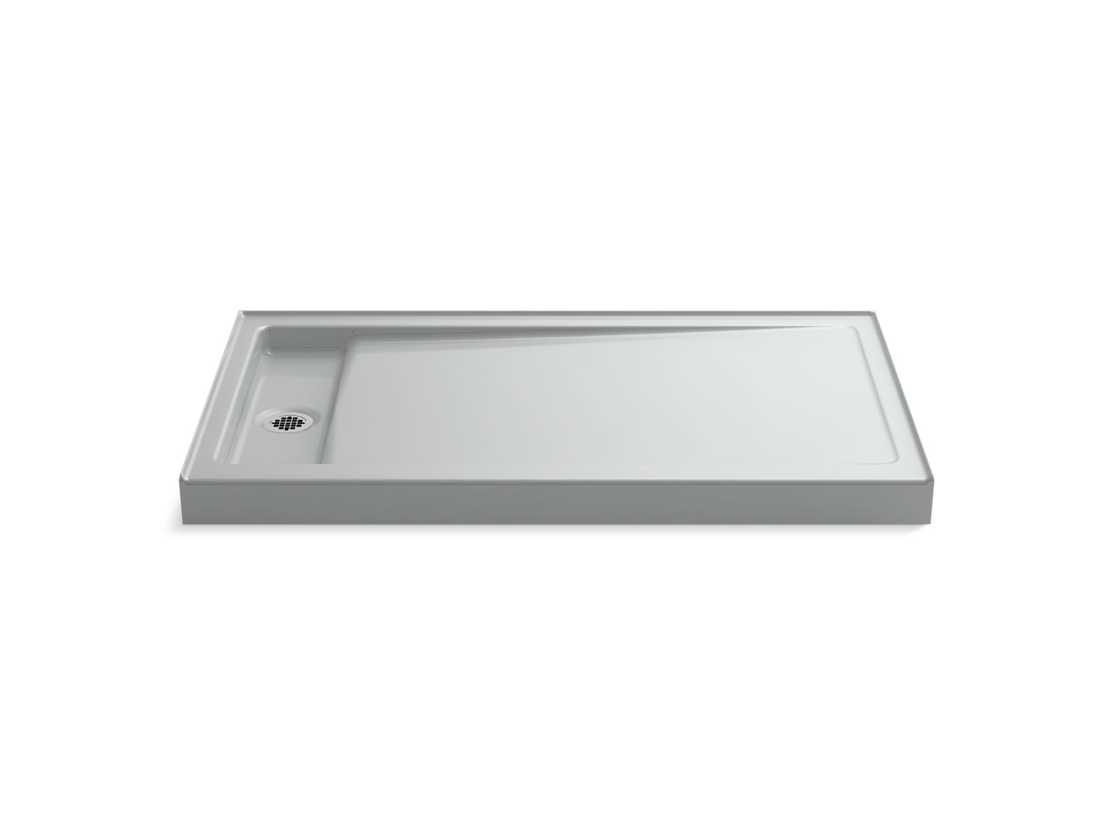 42703-bellwether-60-x-34-alcove-shower-base-left-drain-3.jpg Bellwether® 60" x 34" alcove shower base, left drain