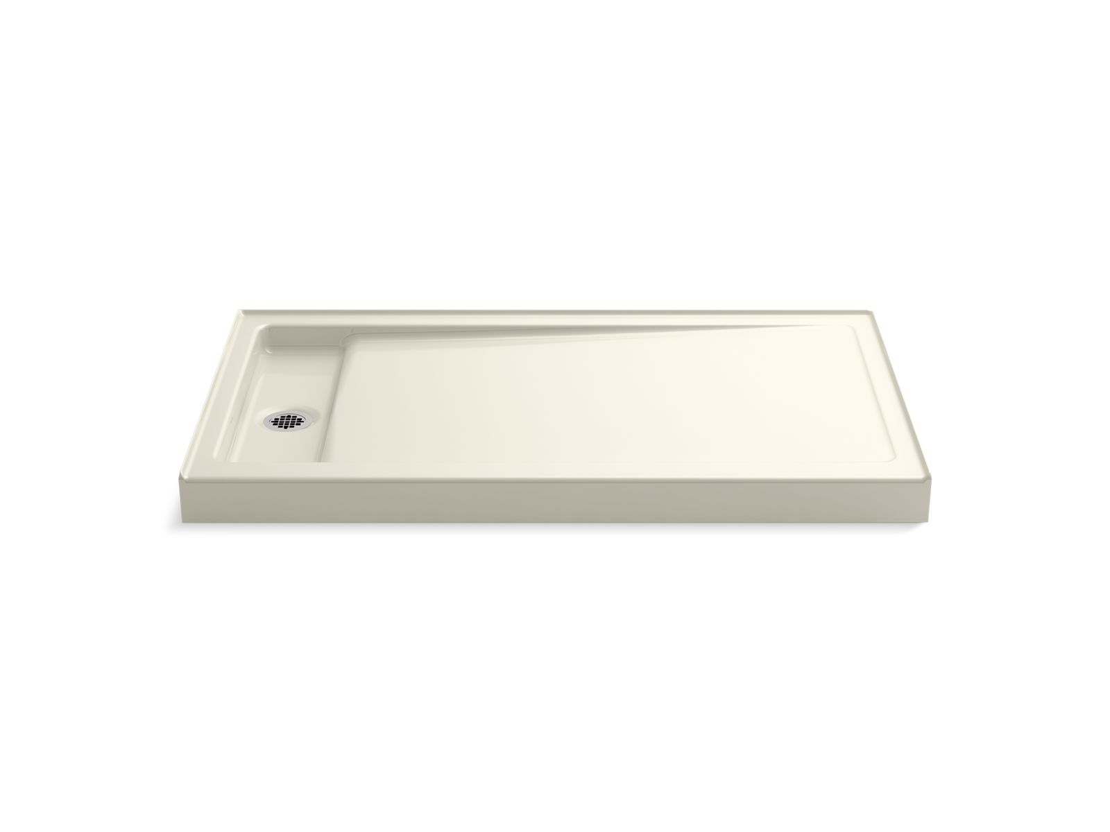 42703-bellwether-60-x-34-alcove-shower-base-left-drain-4.jpg Bellwether® 60" x 34" alcove shower base, left drain