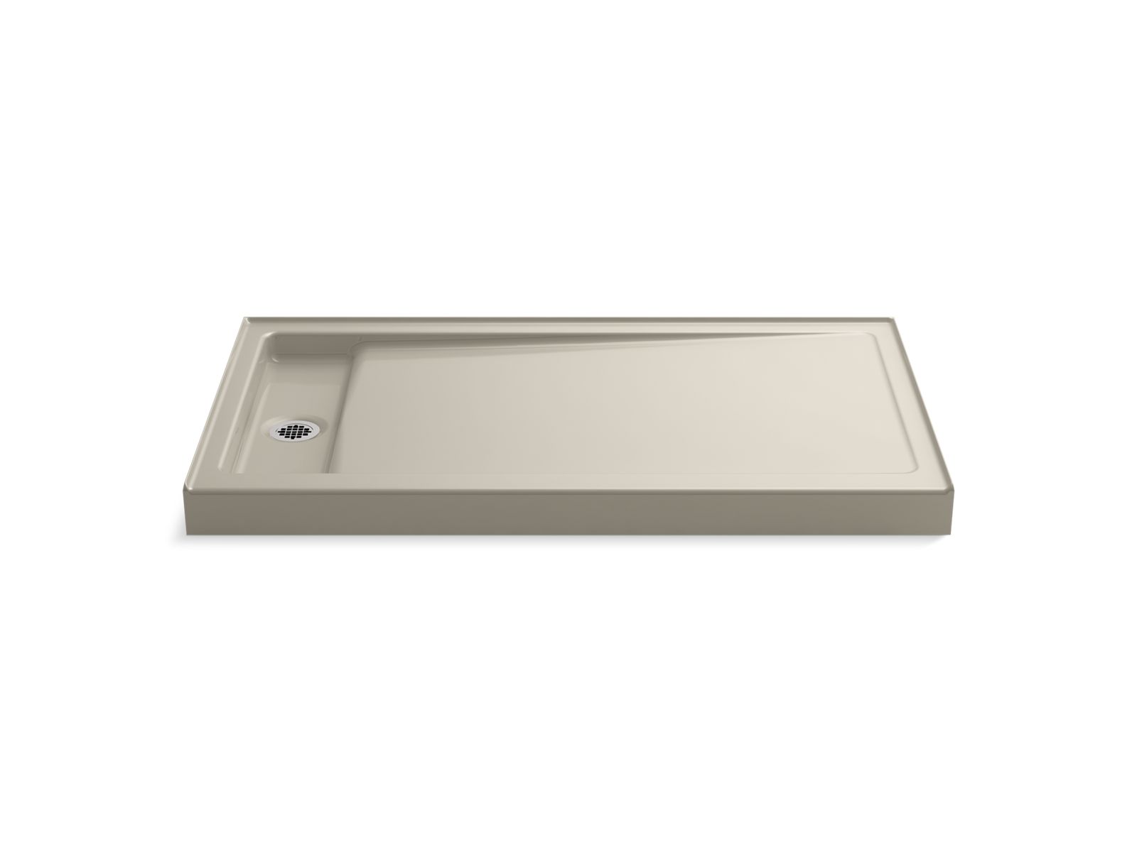 42703-bellwether-60-x-34-alcove-shower-base-left-drain-5.jpg Bellwether® 60" x 34" alcove shower base, left drain