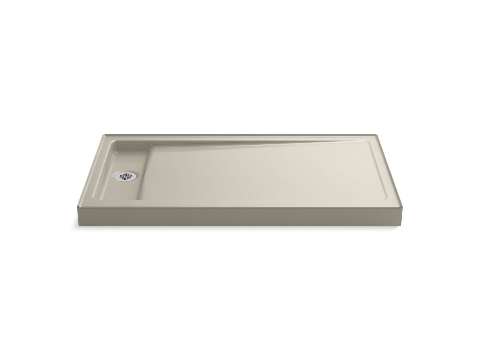 42725-bellwether-60-x-34-alcove-shower-base-left-offset-drain-5.jpg Bellwether® 60" x 34" alcove shower base, left offset drain